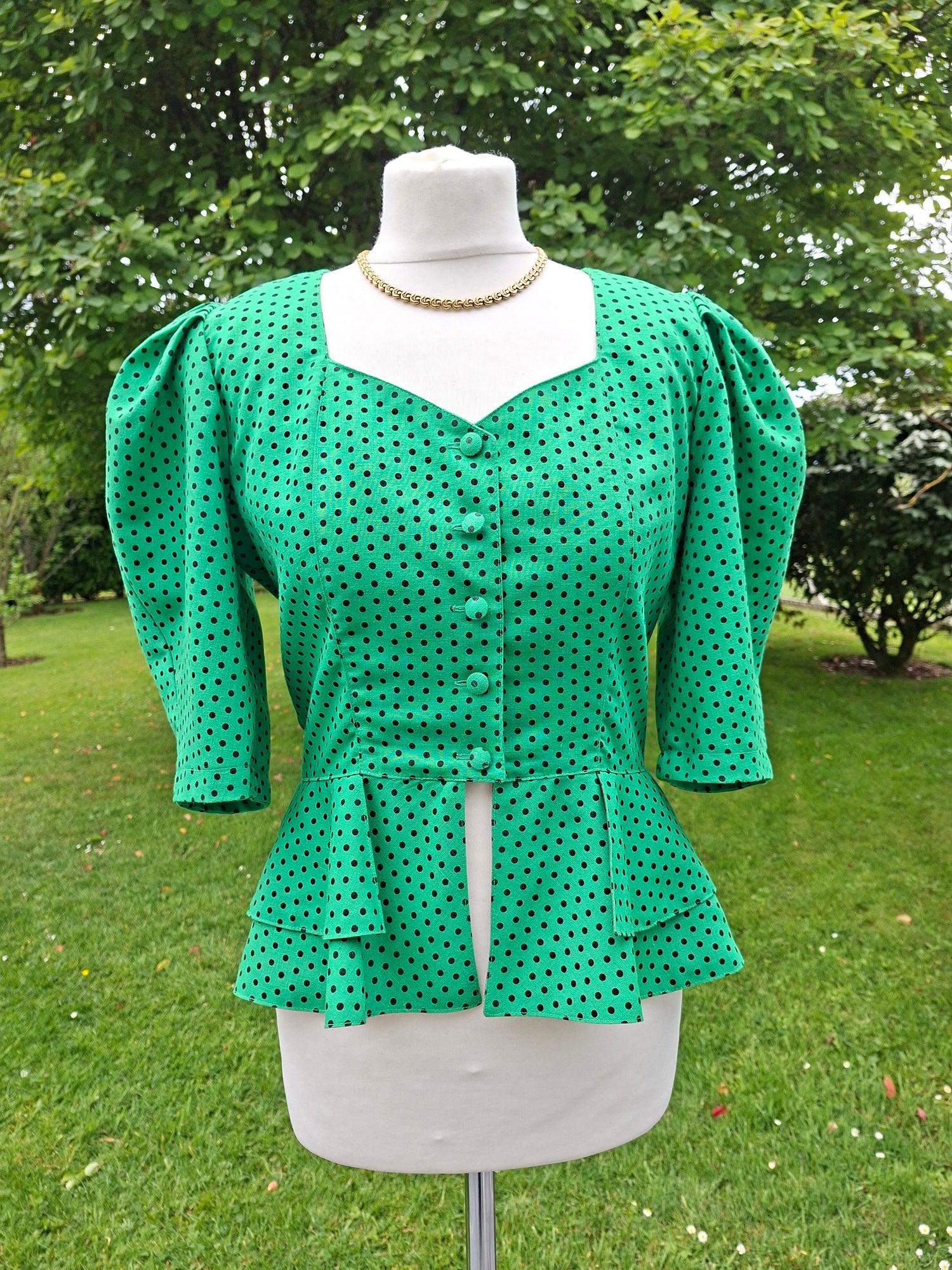 Top à pois 90's
