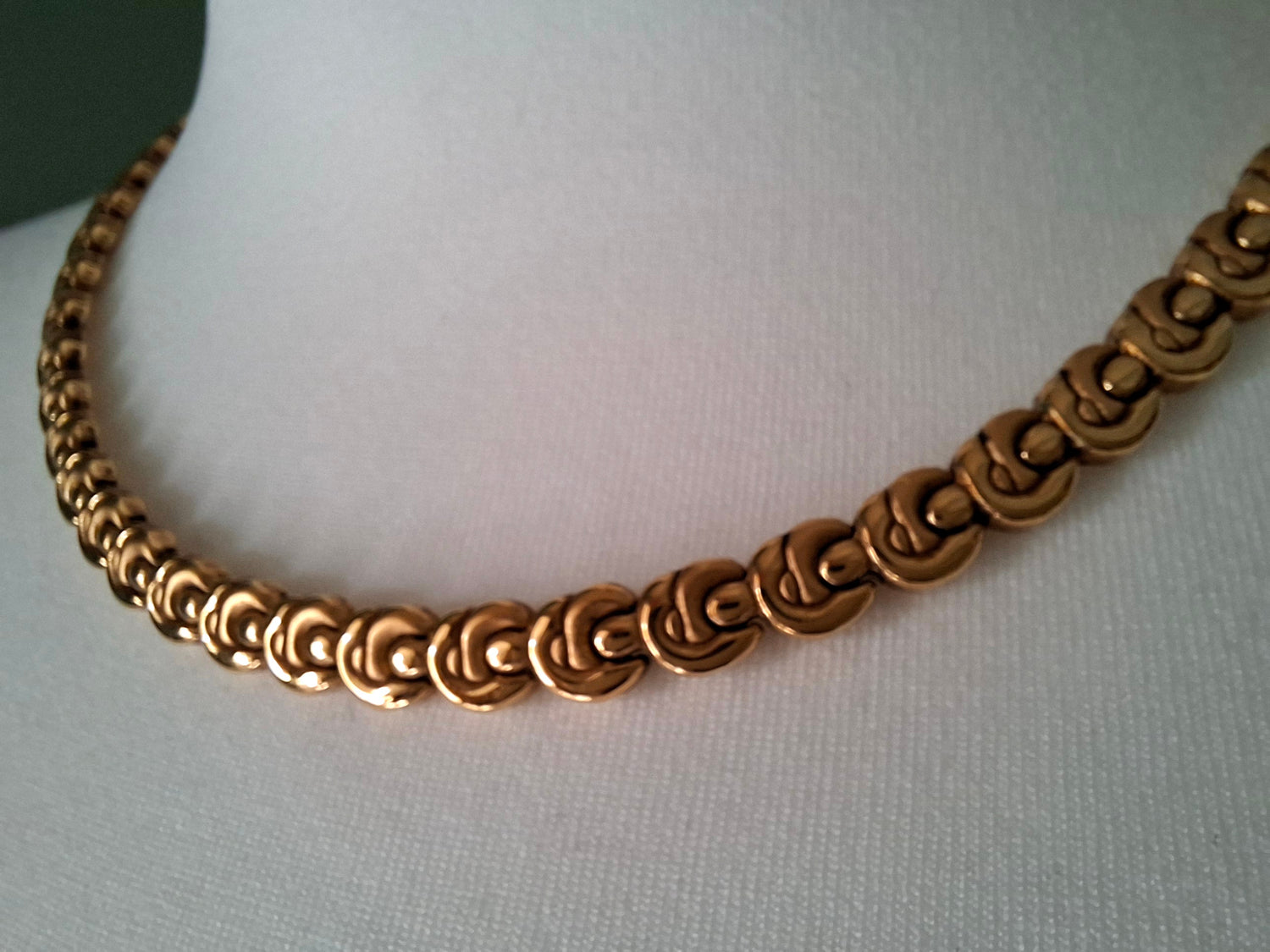 Collier Chaîne Gourmette Doré