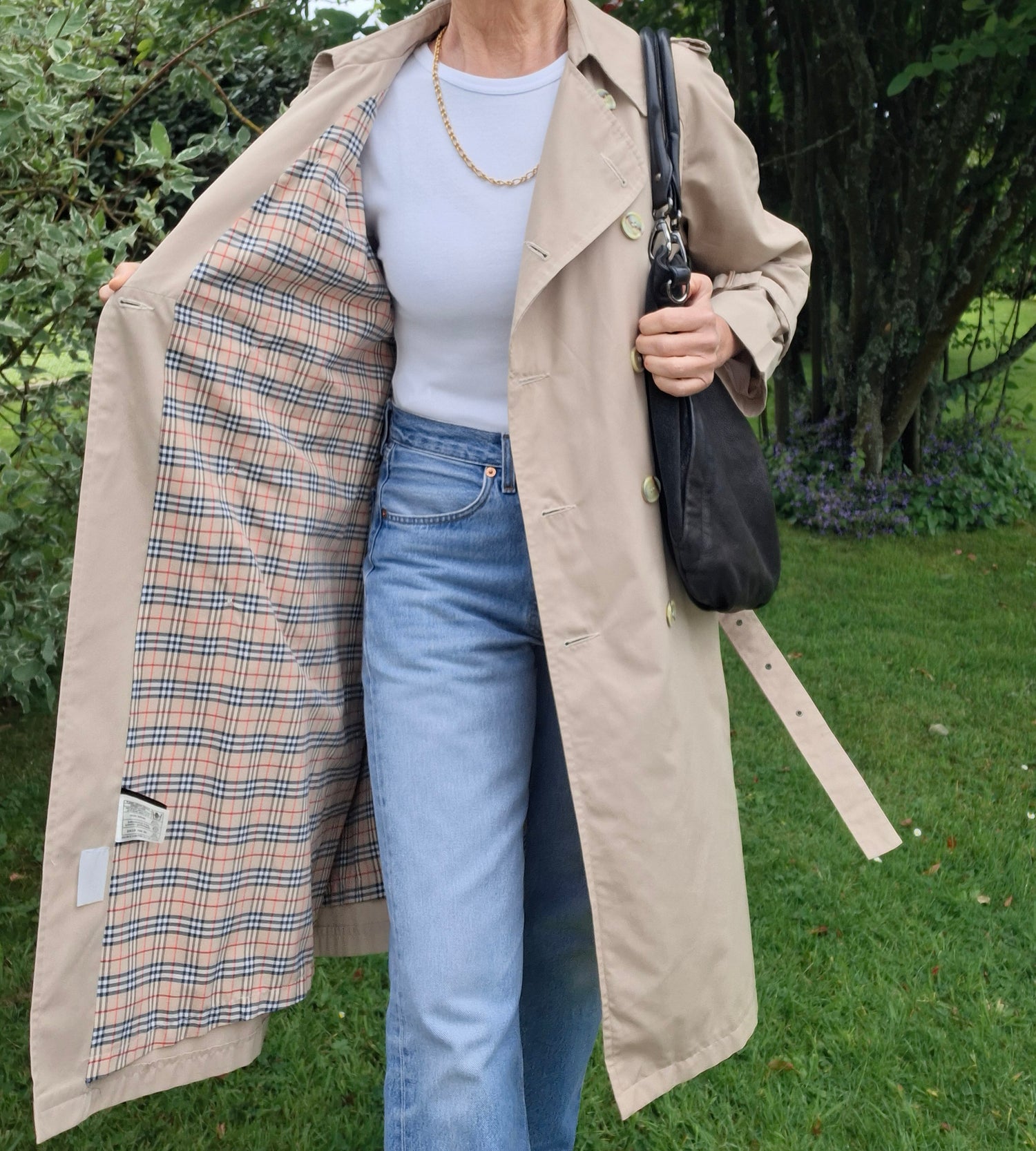 Trench ceinturé 90's