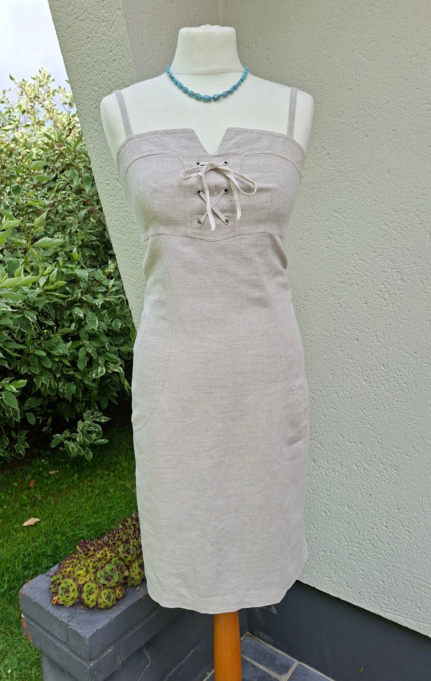 Robe en lin 90's