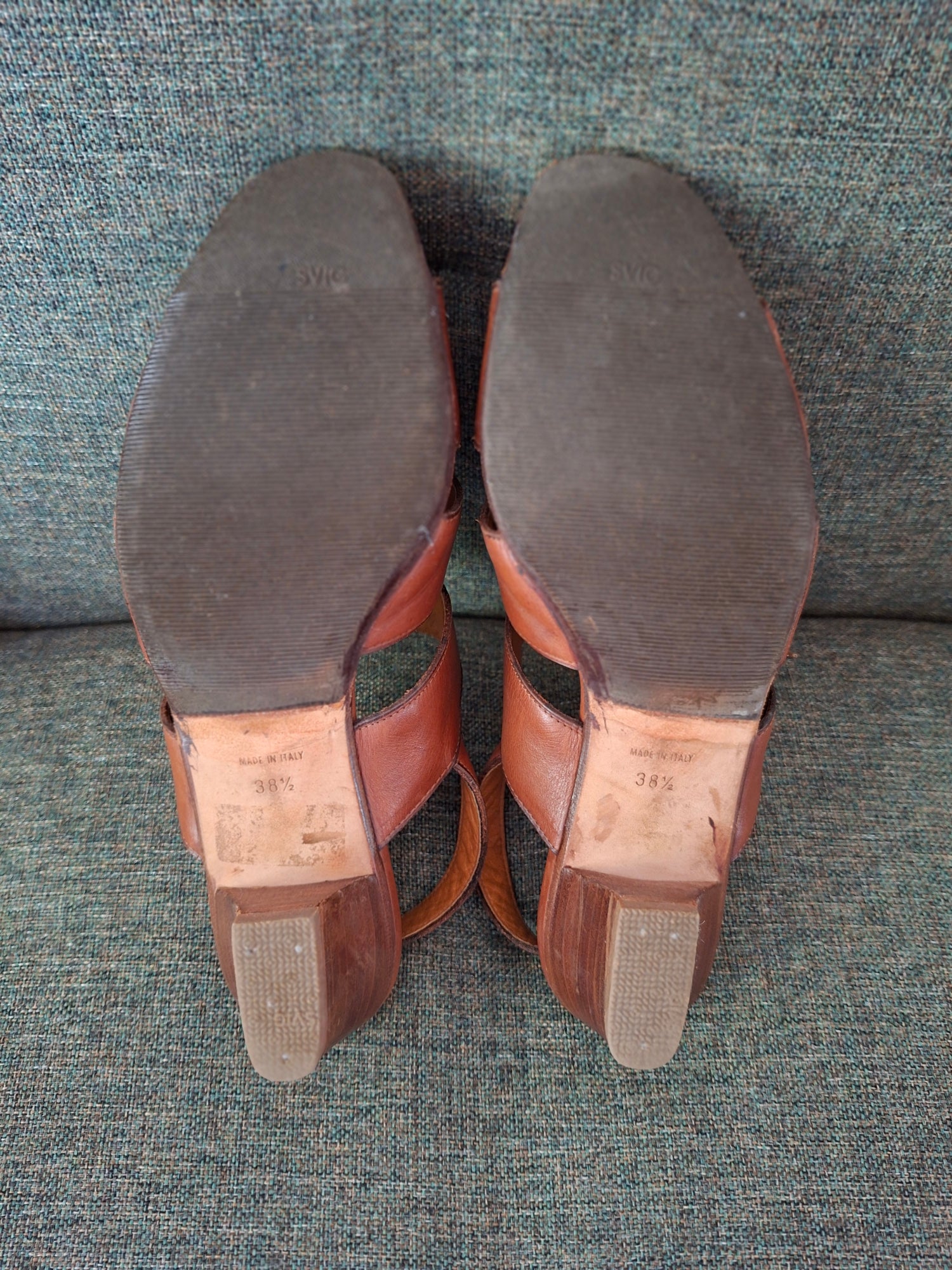 Sandales en cuir 90's