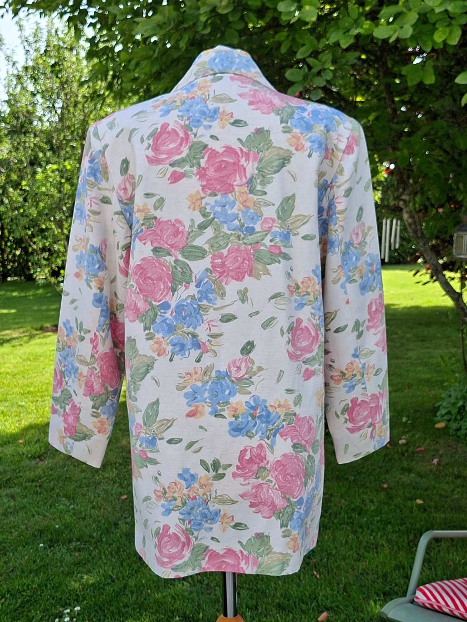 Blazer à fleurs 80's