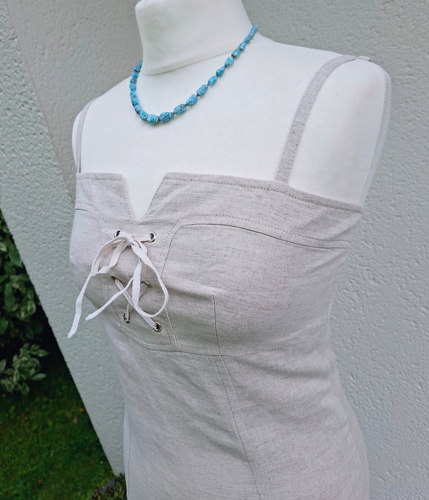 Robe en lin 90's