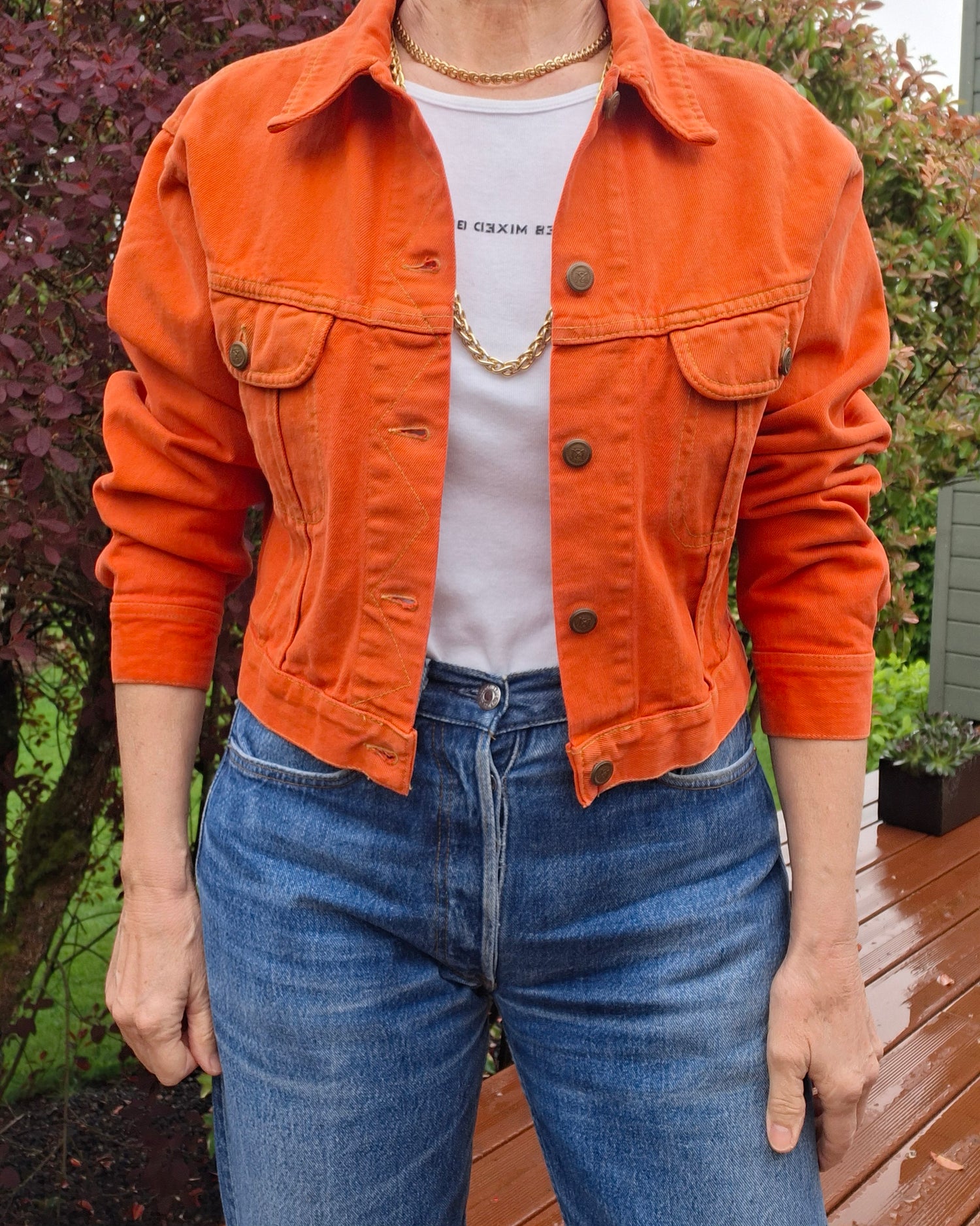 Veste en denim 80's
