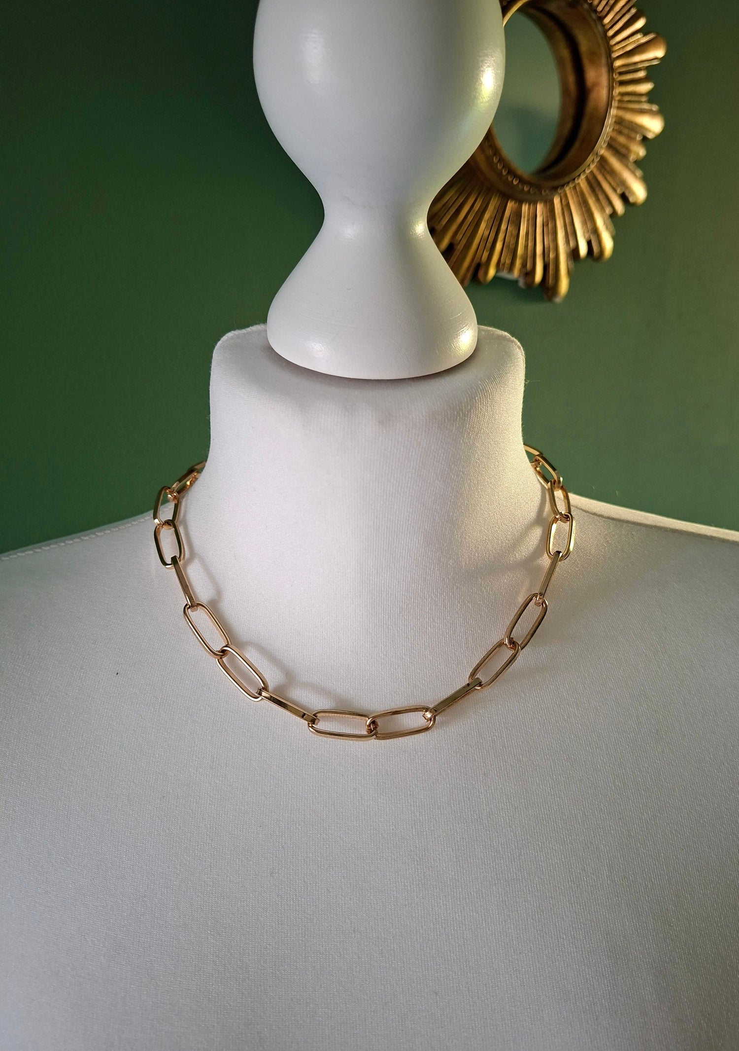 Collier Chaine Doré