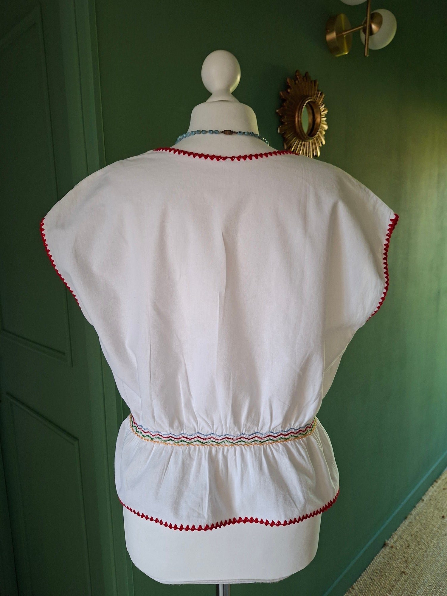 Blouse Hongroise Brodée