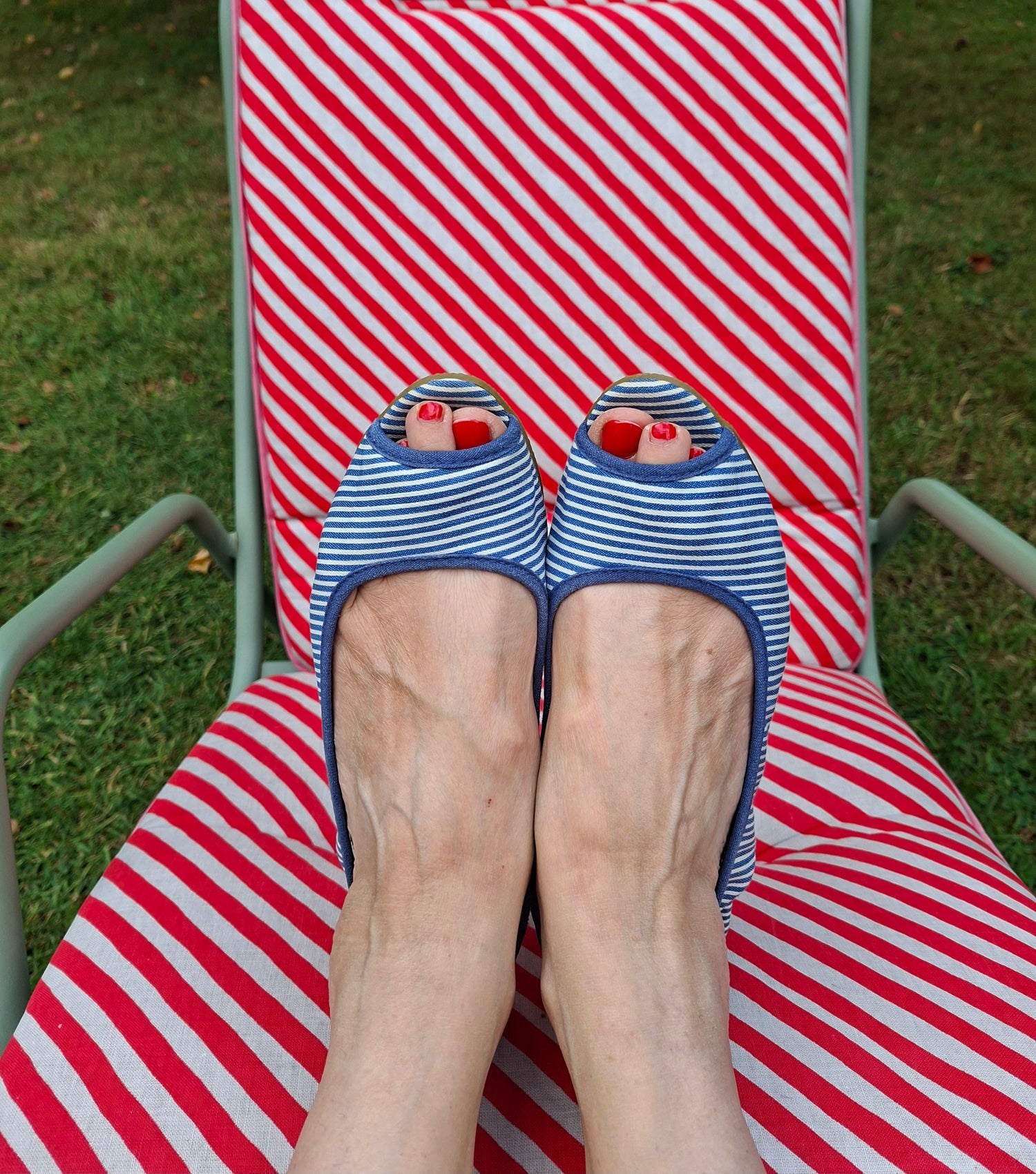 Sandales Compensées Peep Toe