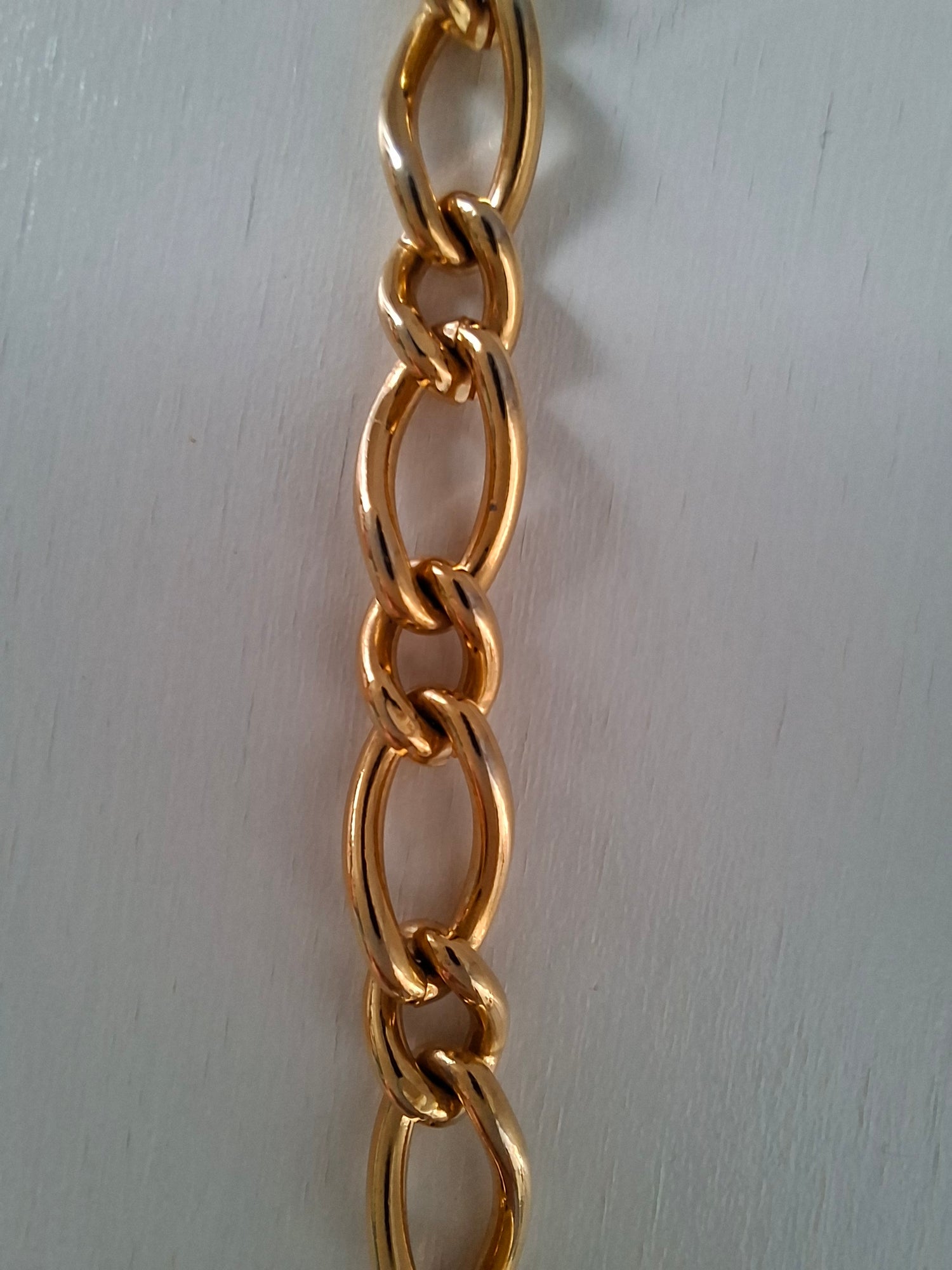 Collier chaîne plaqué or monet