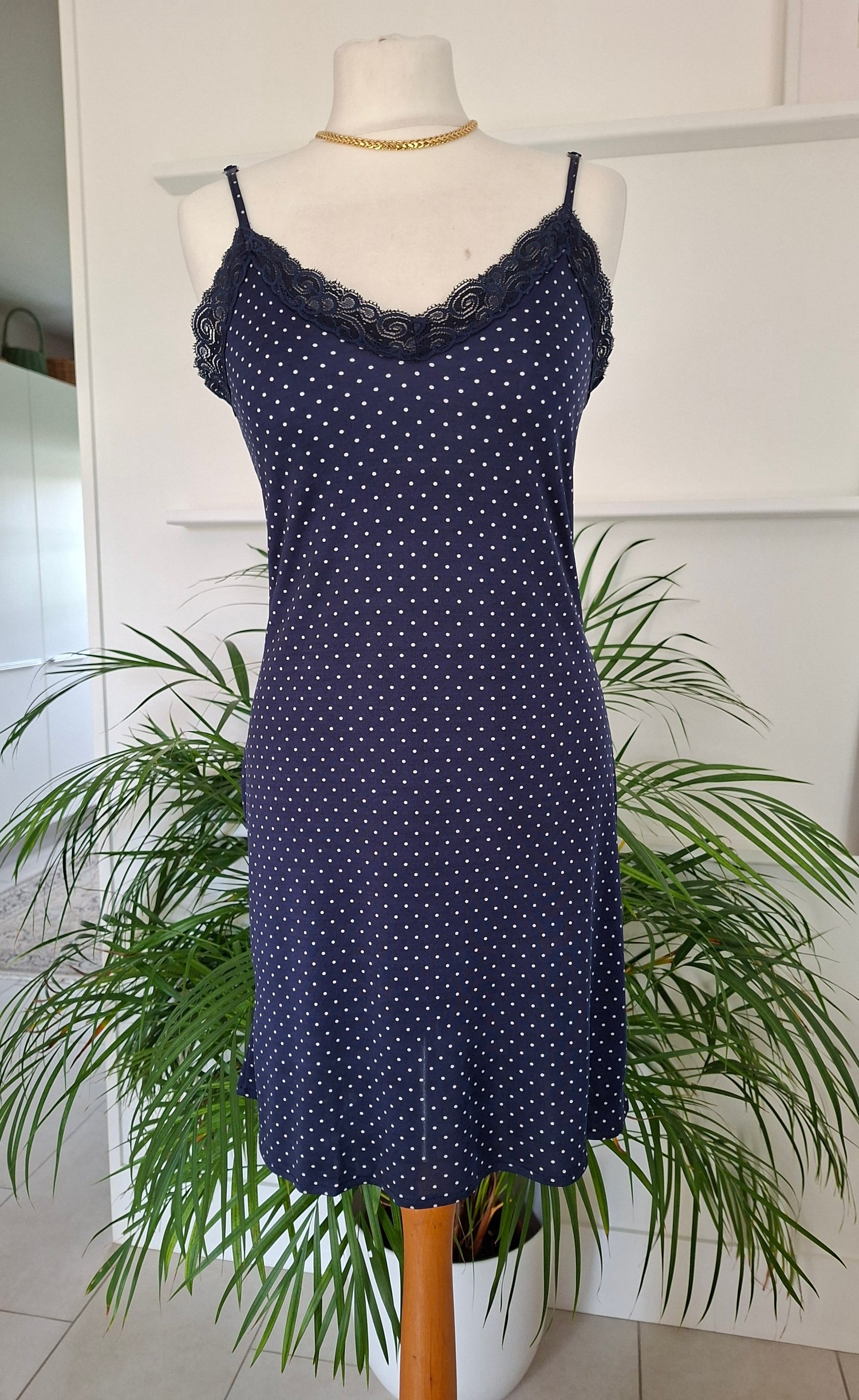 Robe nuisette à pois