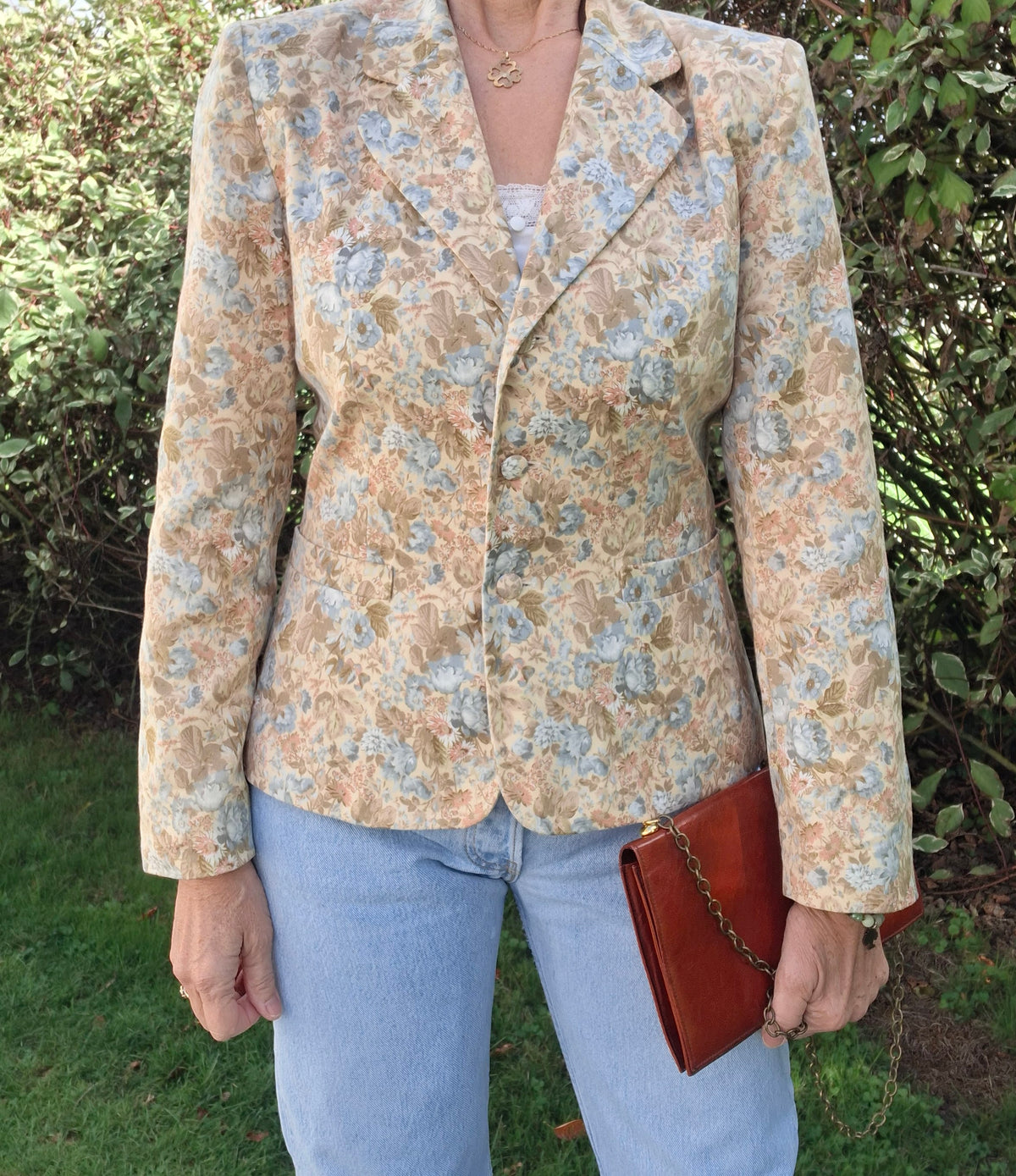 Veste à fleurs Laura Ashley