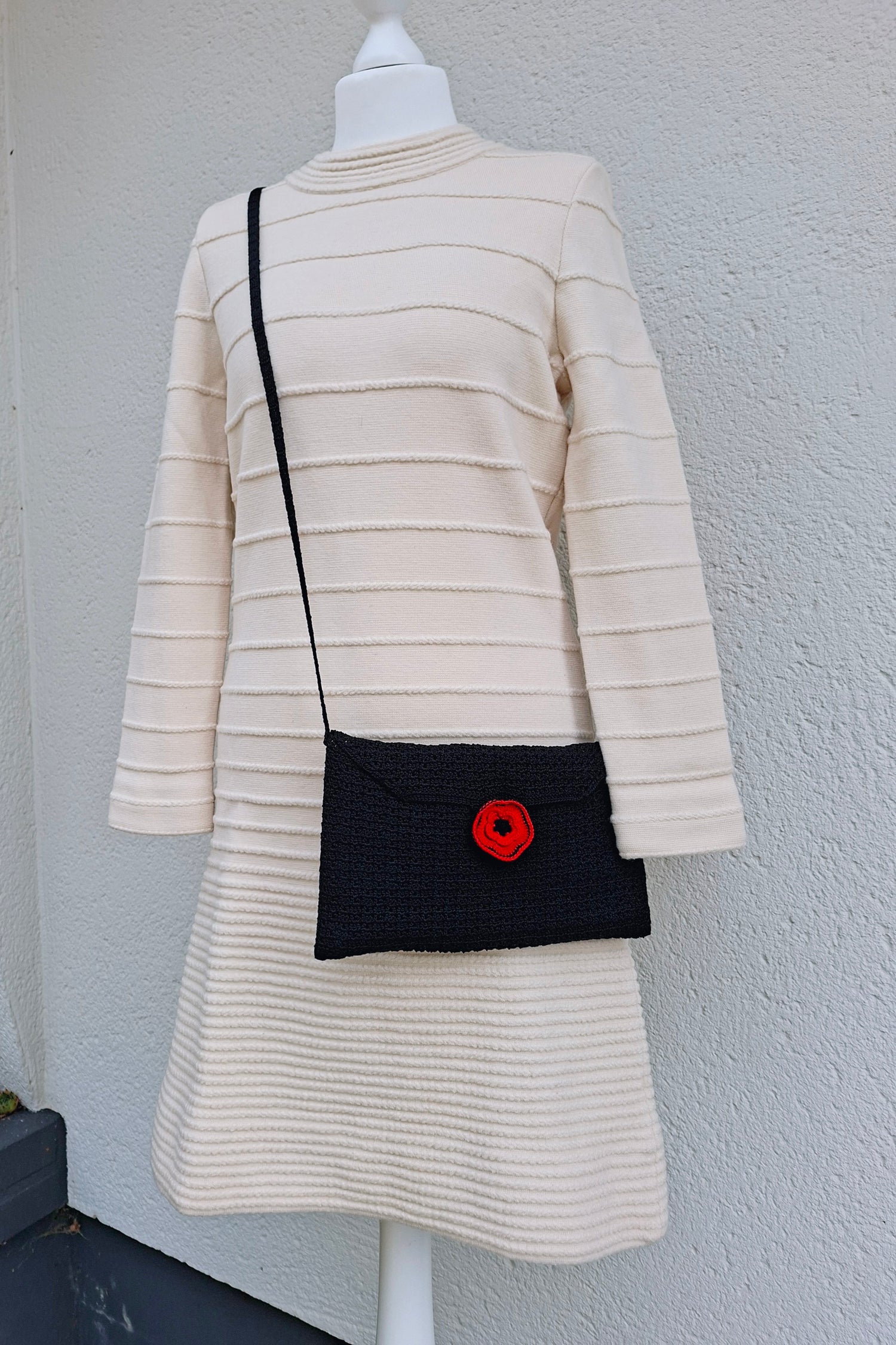 Sac pochette en crochet