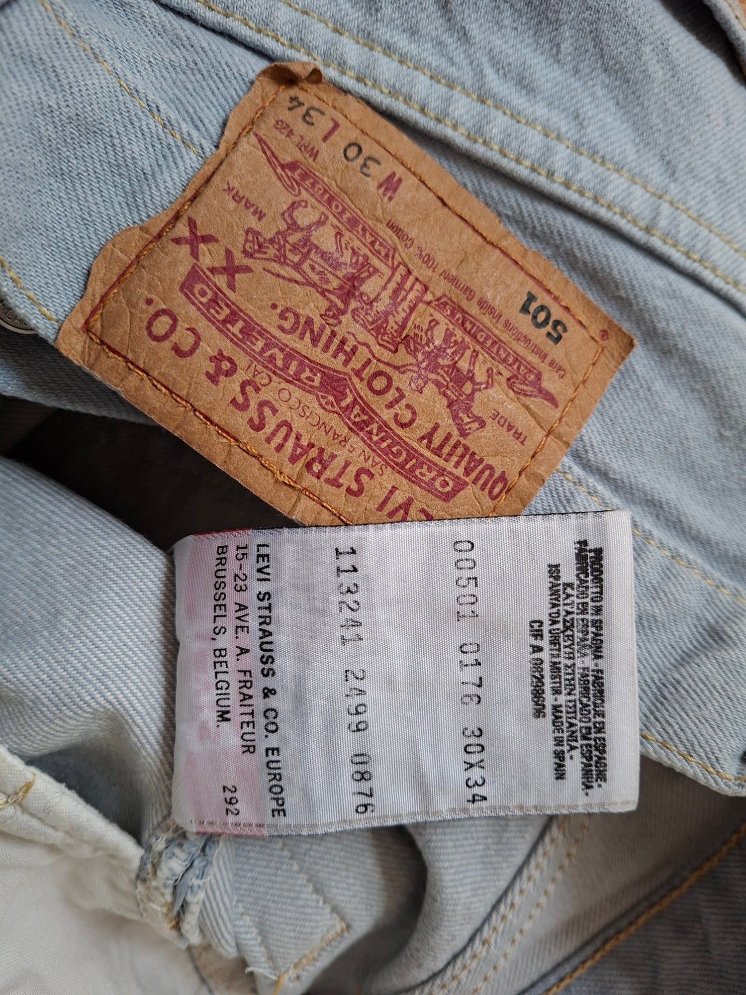 Jean Levi's 501 W30 L34