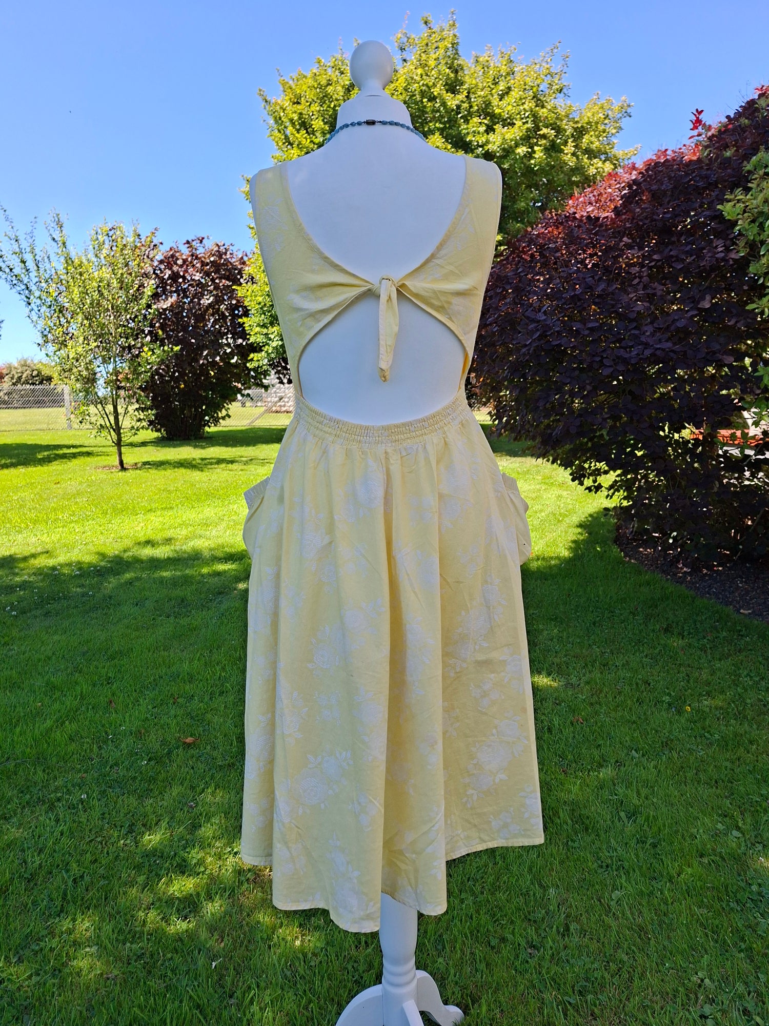 Robe dos nu