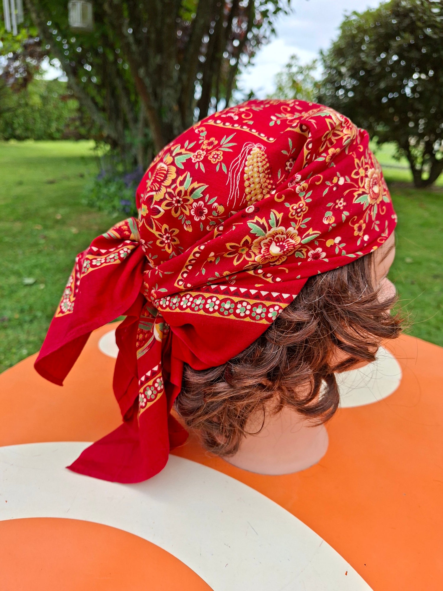 Bandana à fleurs