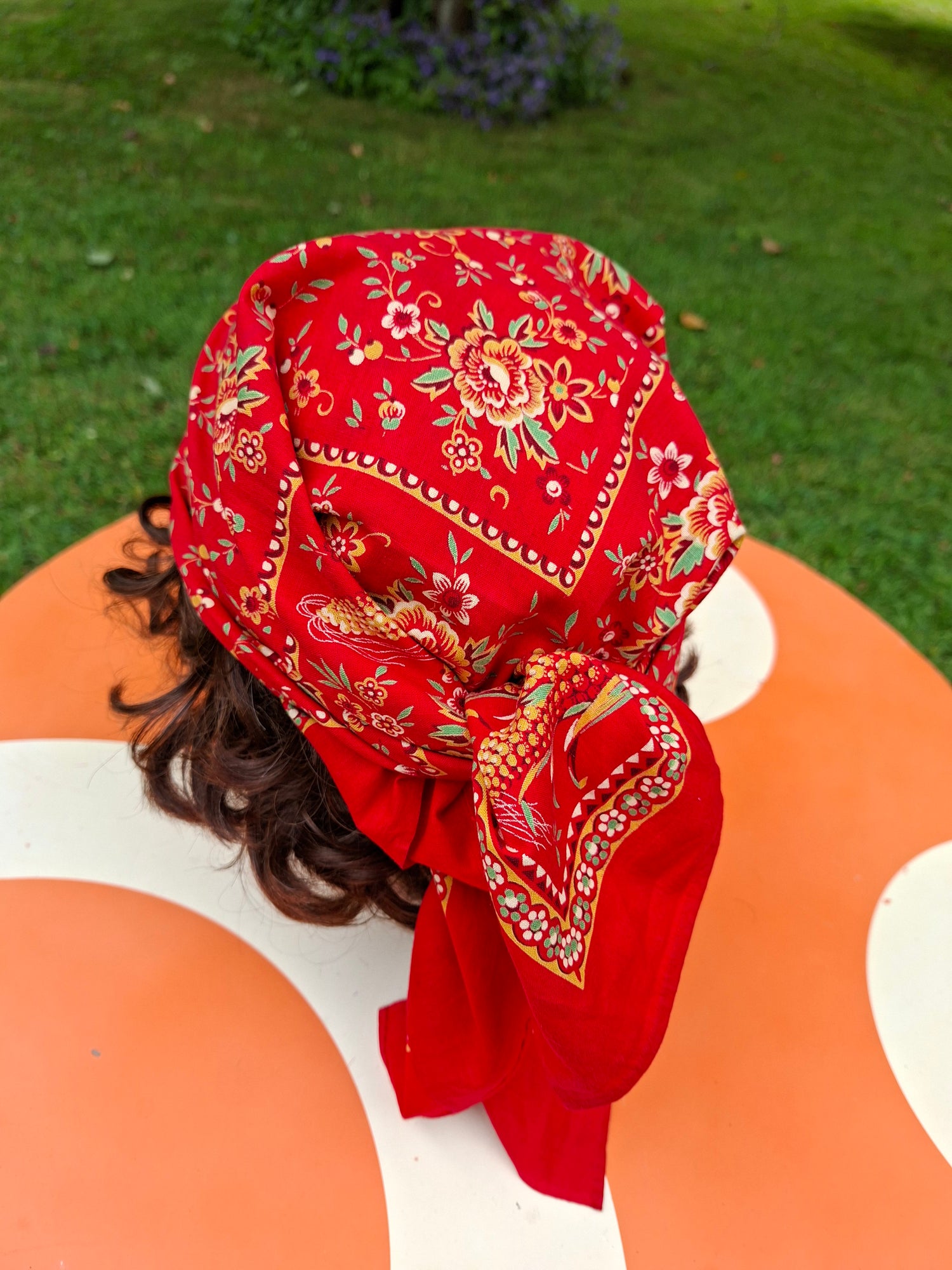 Bandana à fleurs
