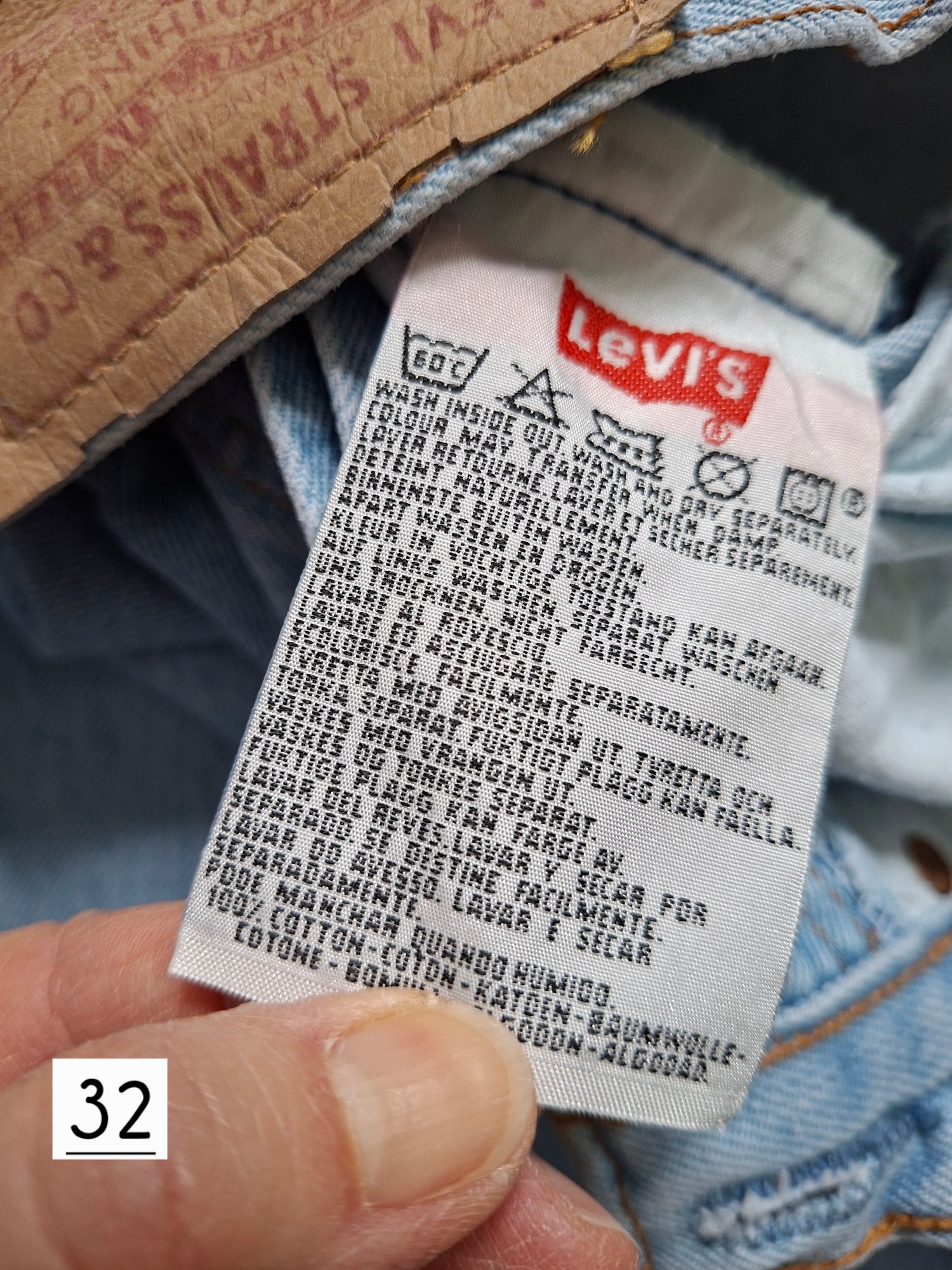 Jean Levi's 501 W29 L34