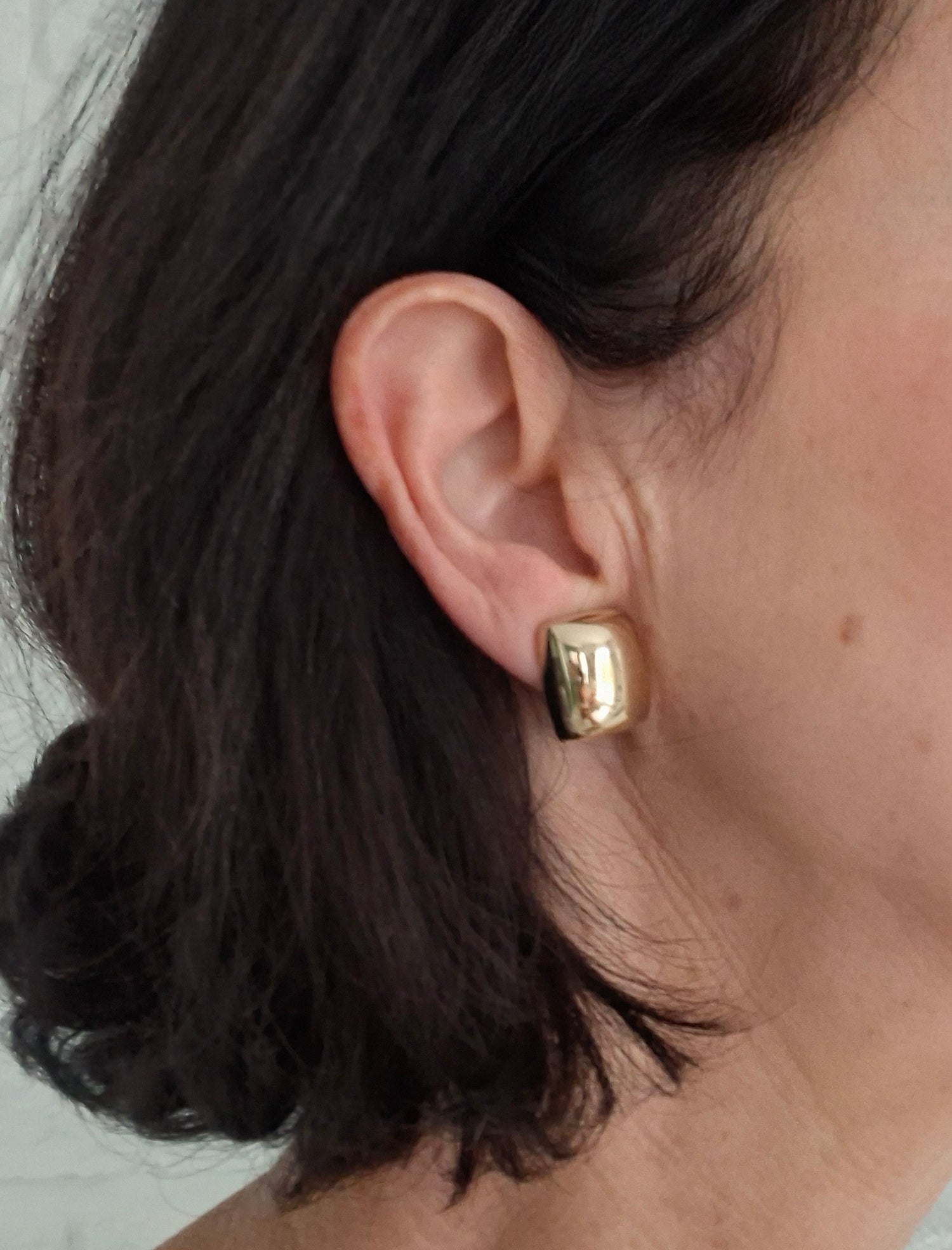 Boucles d'oreilles en doré