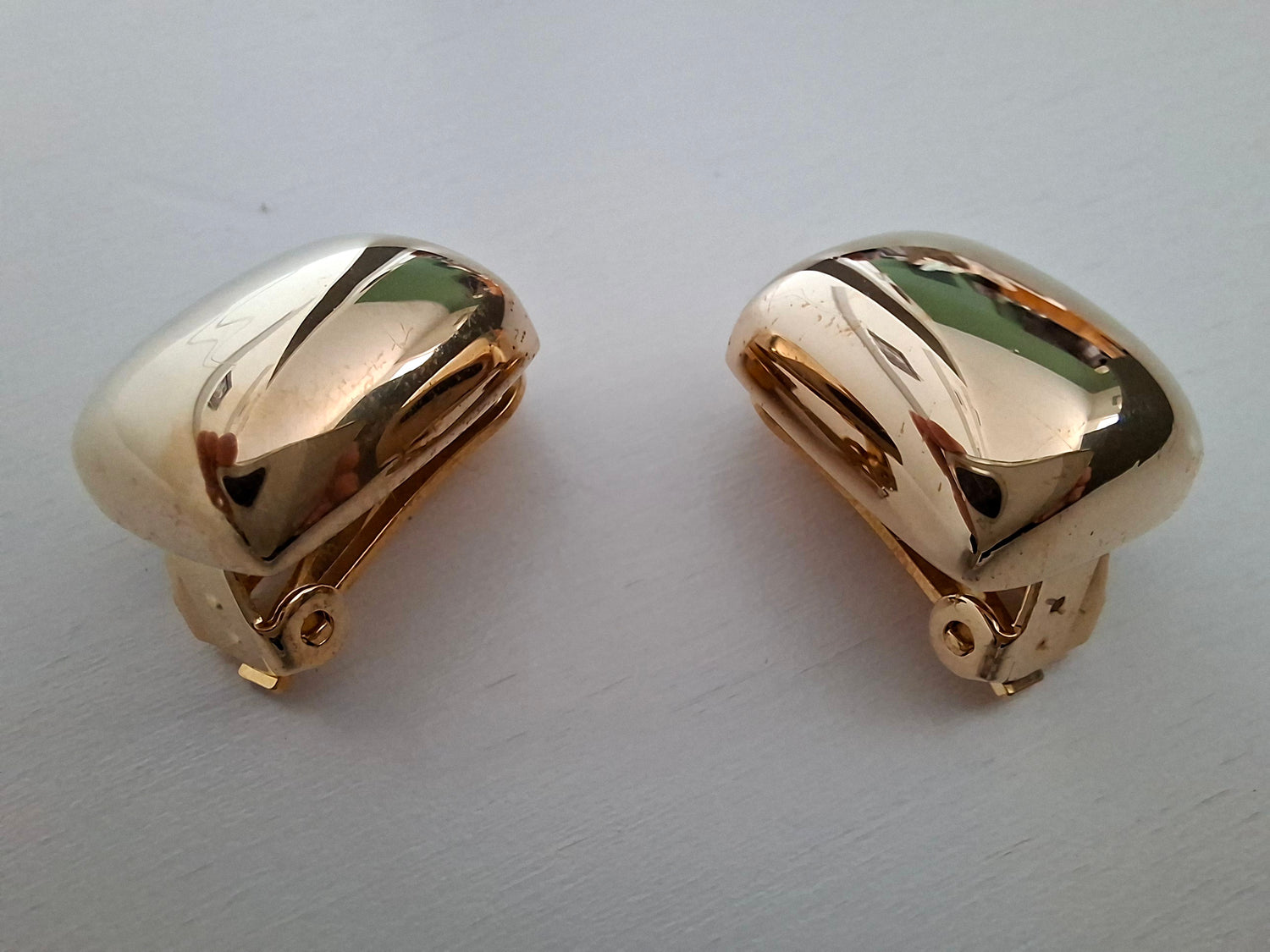 Boucles d'oreilles en doré