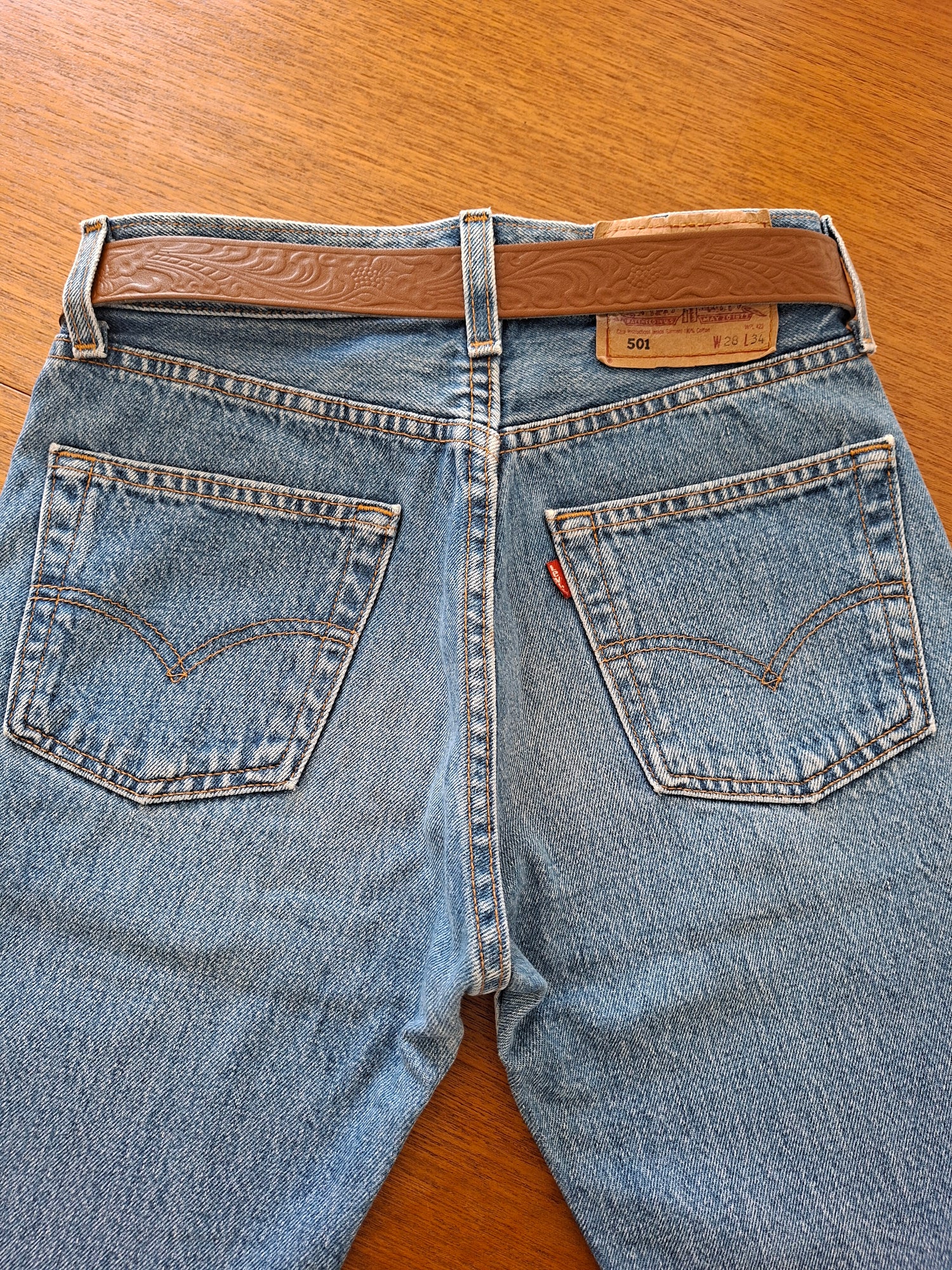 Ceinture Western en cuir