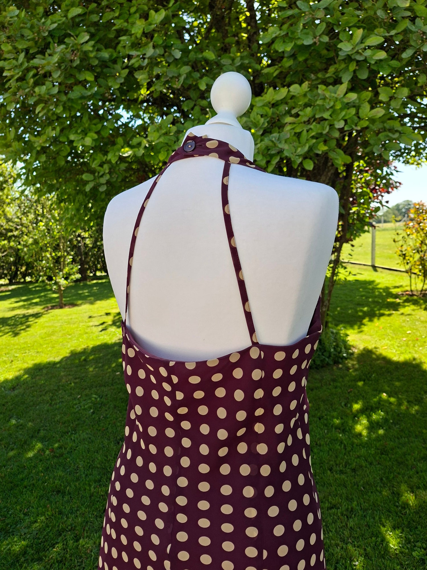Robe à pois 90's