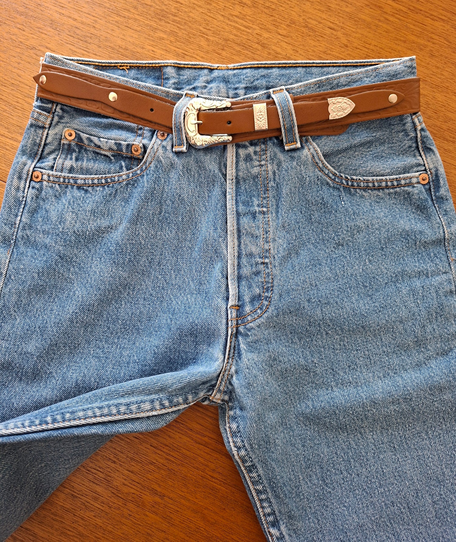 Ceinture Western en cuir