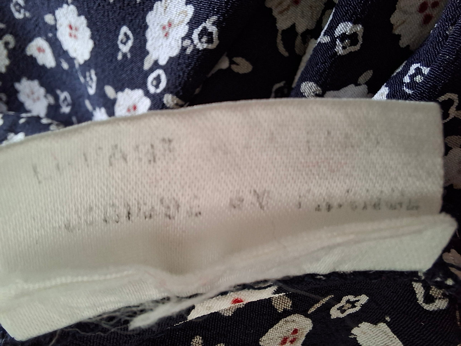 Robe longue à fleurs