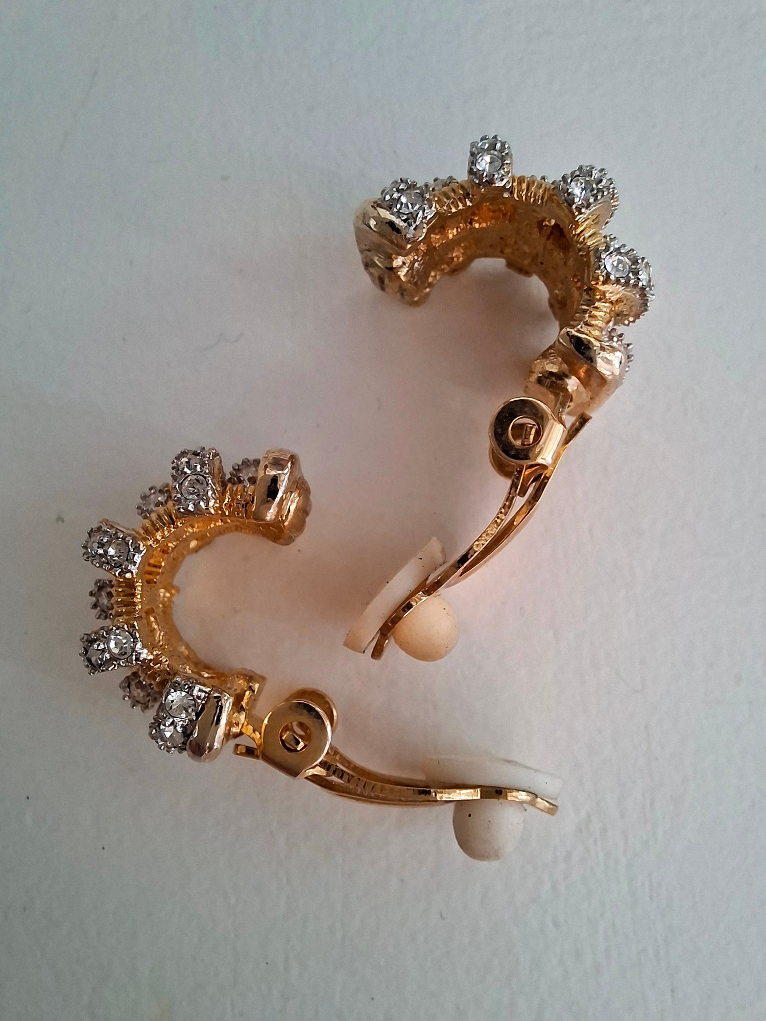 Boucles d'oreilles à strass
