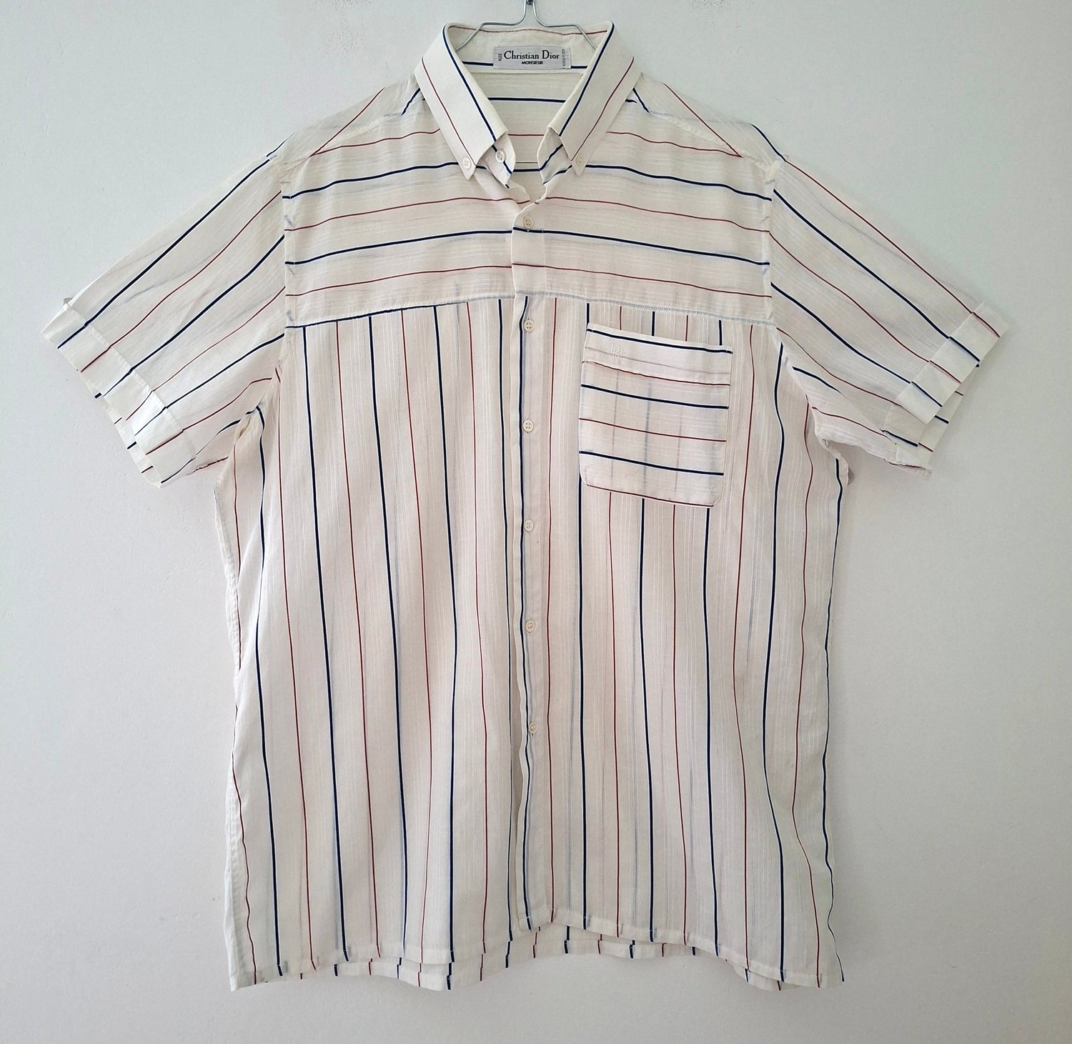 Chemise Dior à rayures