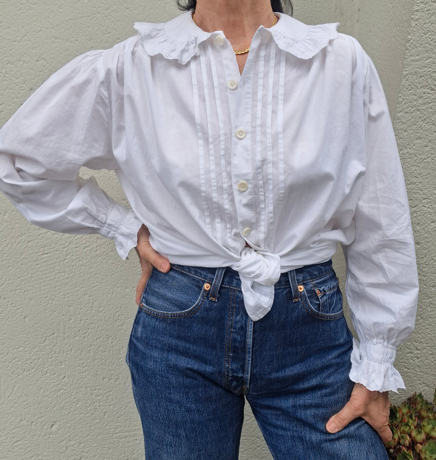 Blouse autrichienne Laura Ashley