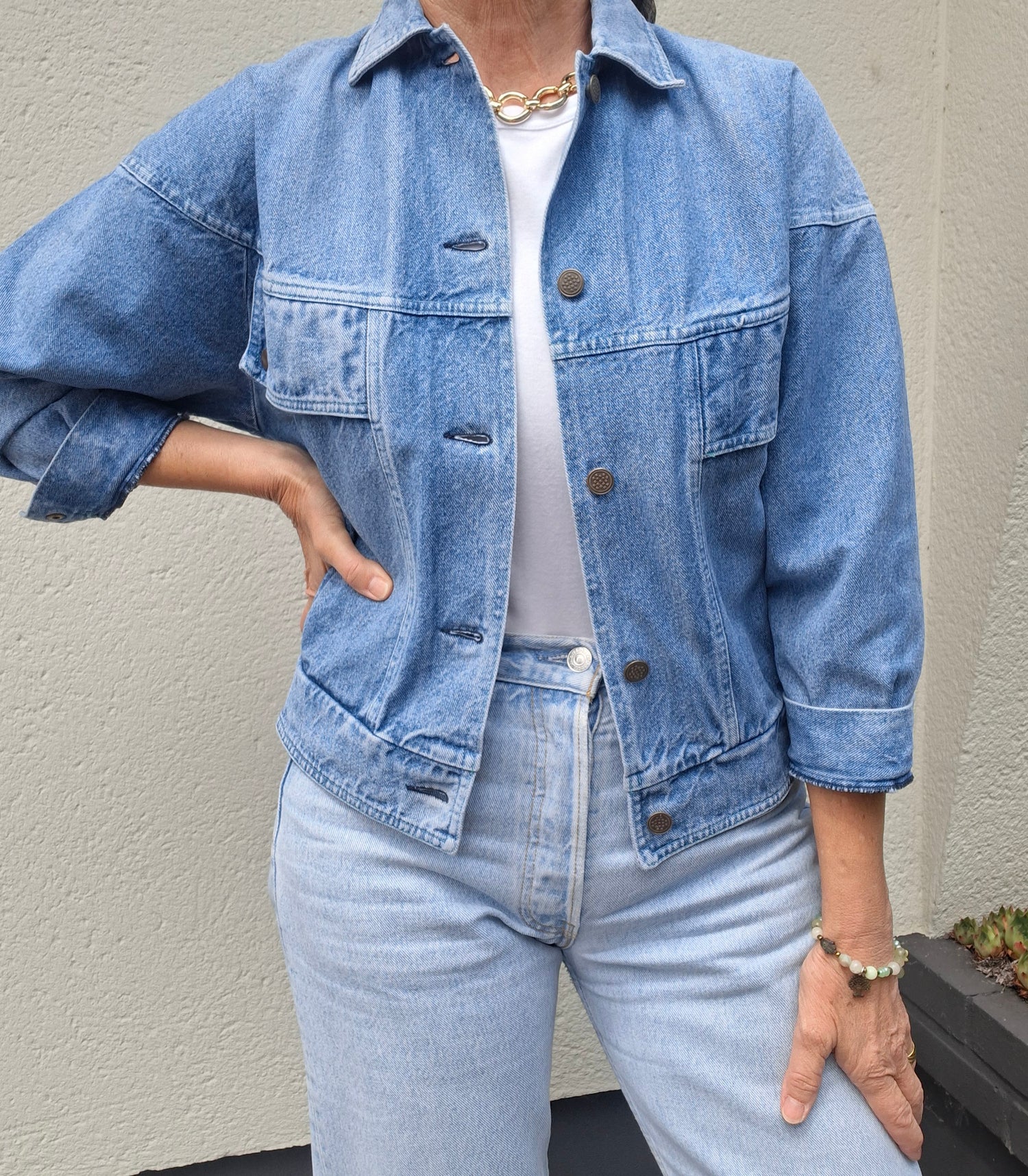 Veste en jean 80's