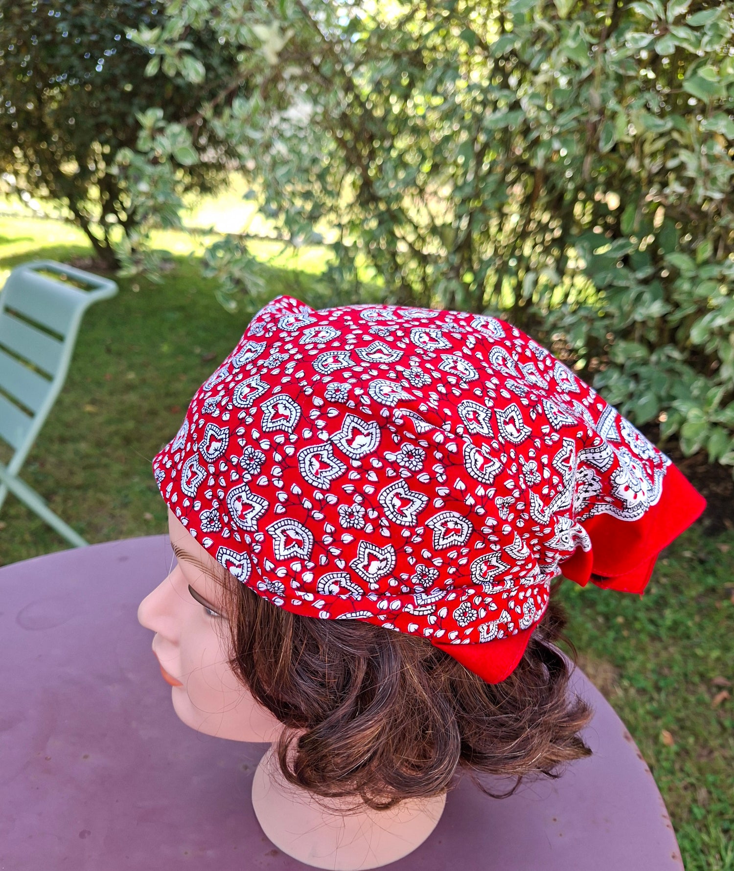 Bandana à motifs