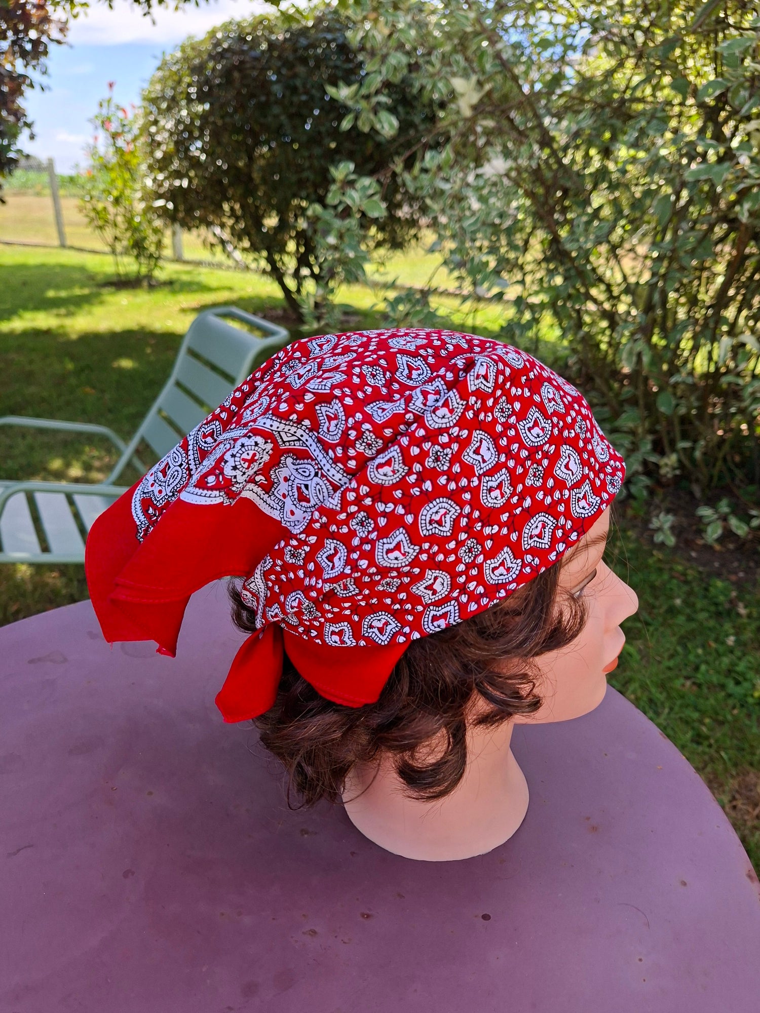 Bandana à motifs