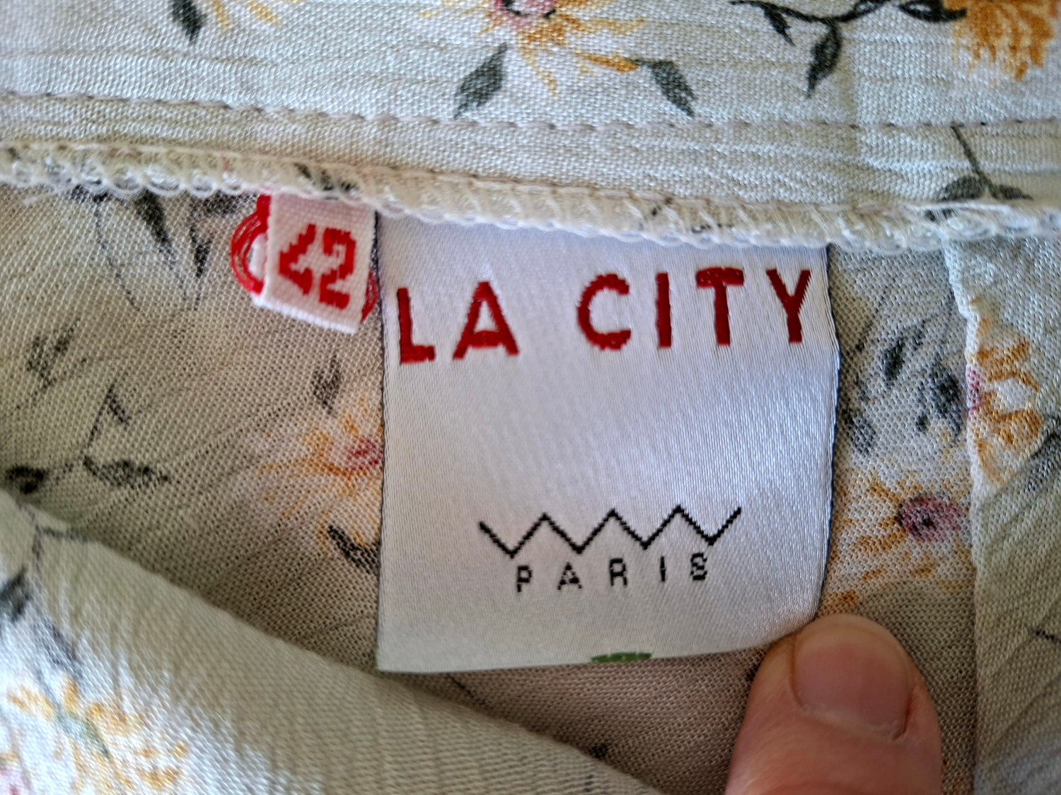 Jupe longue à fleurs