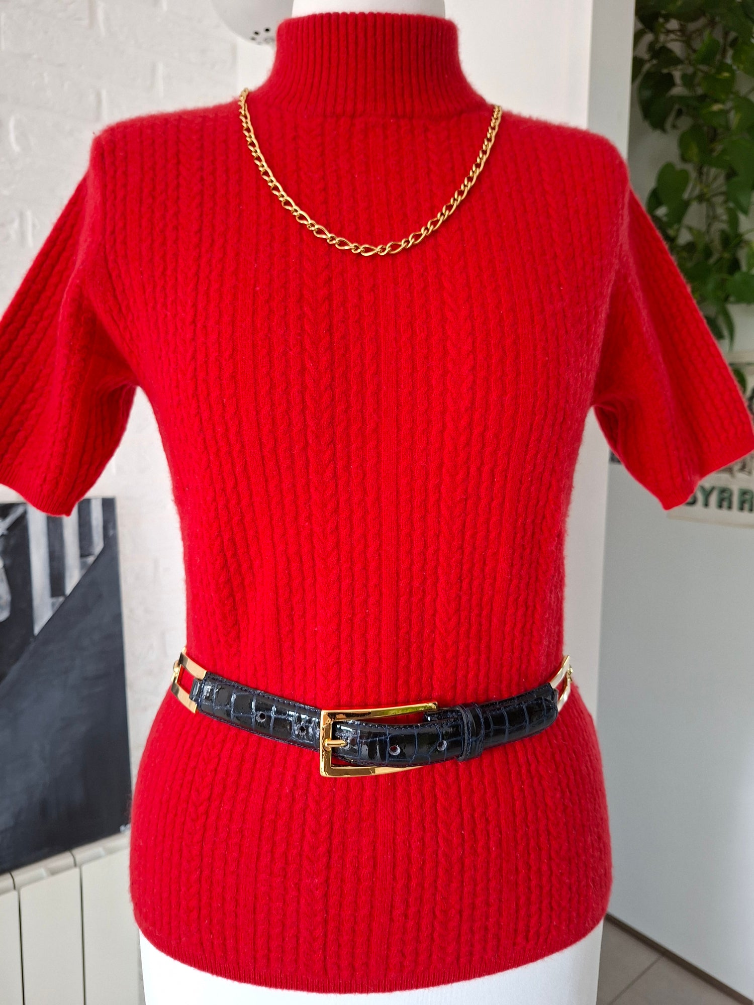 Ceinture en cuir