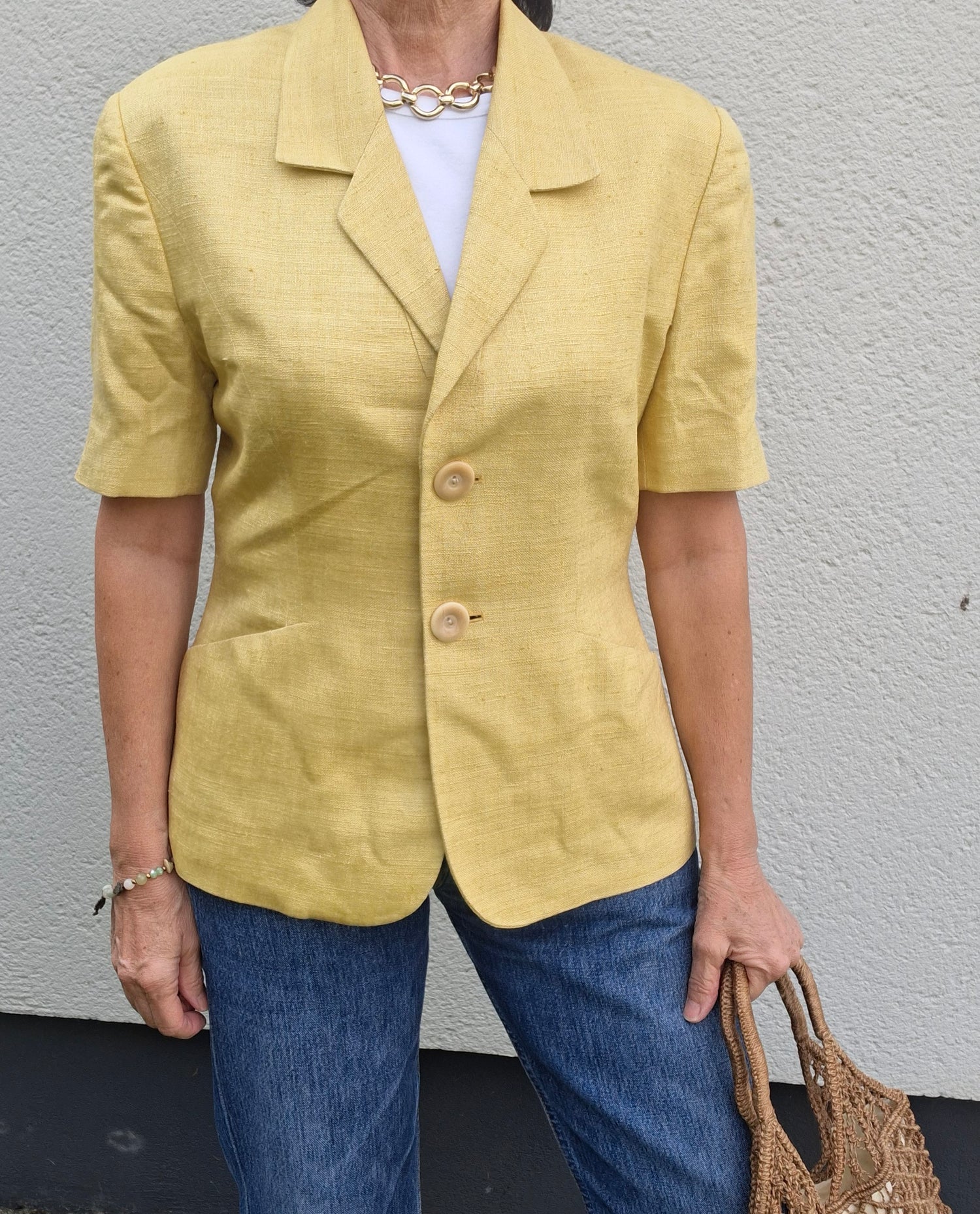 Veste en soie Georges Rech