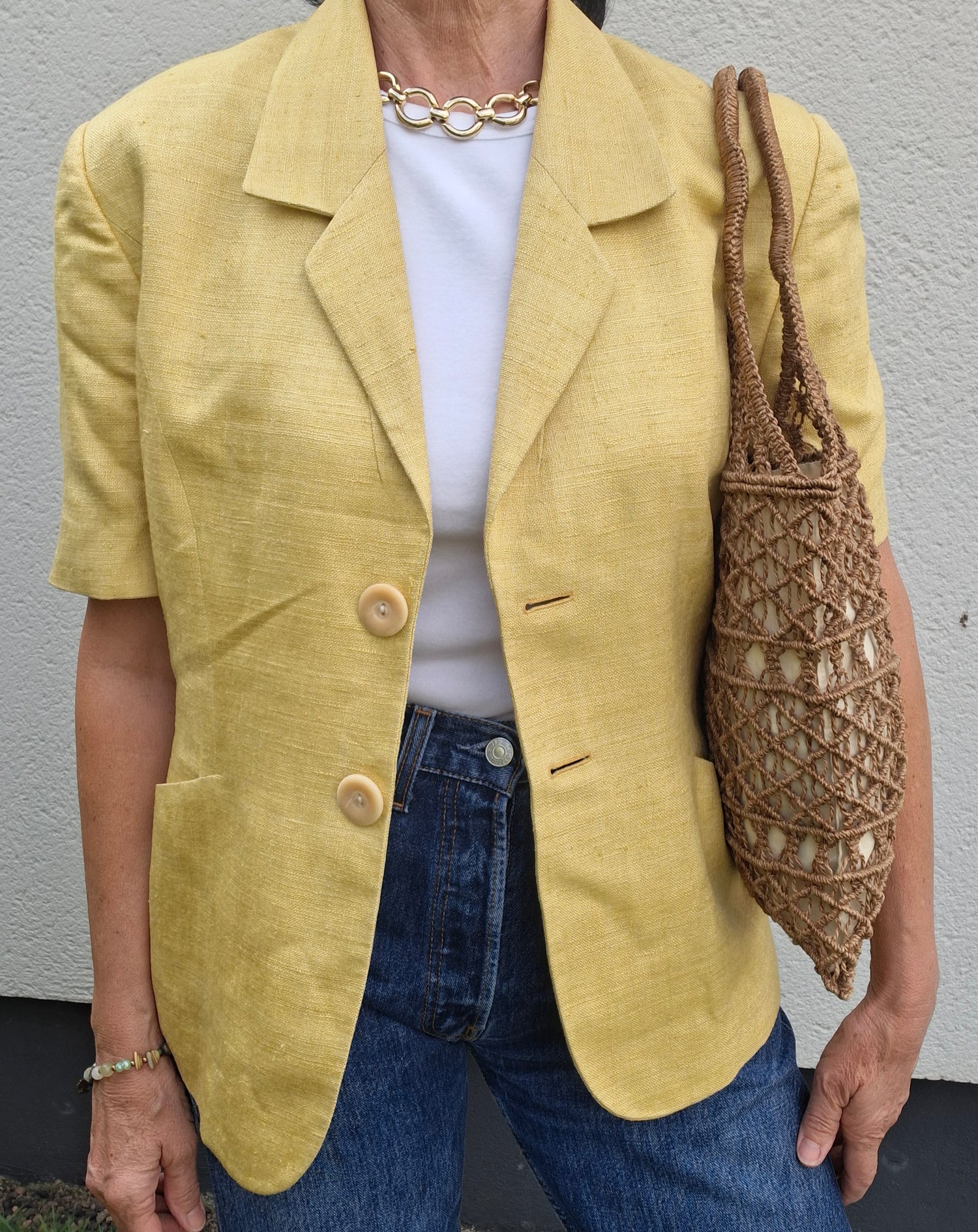 Veste en soie Georges Rech