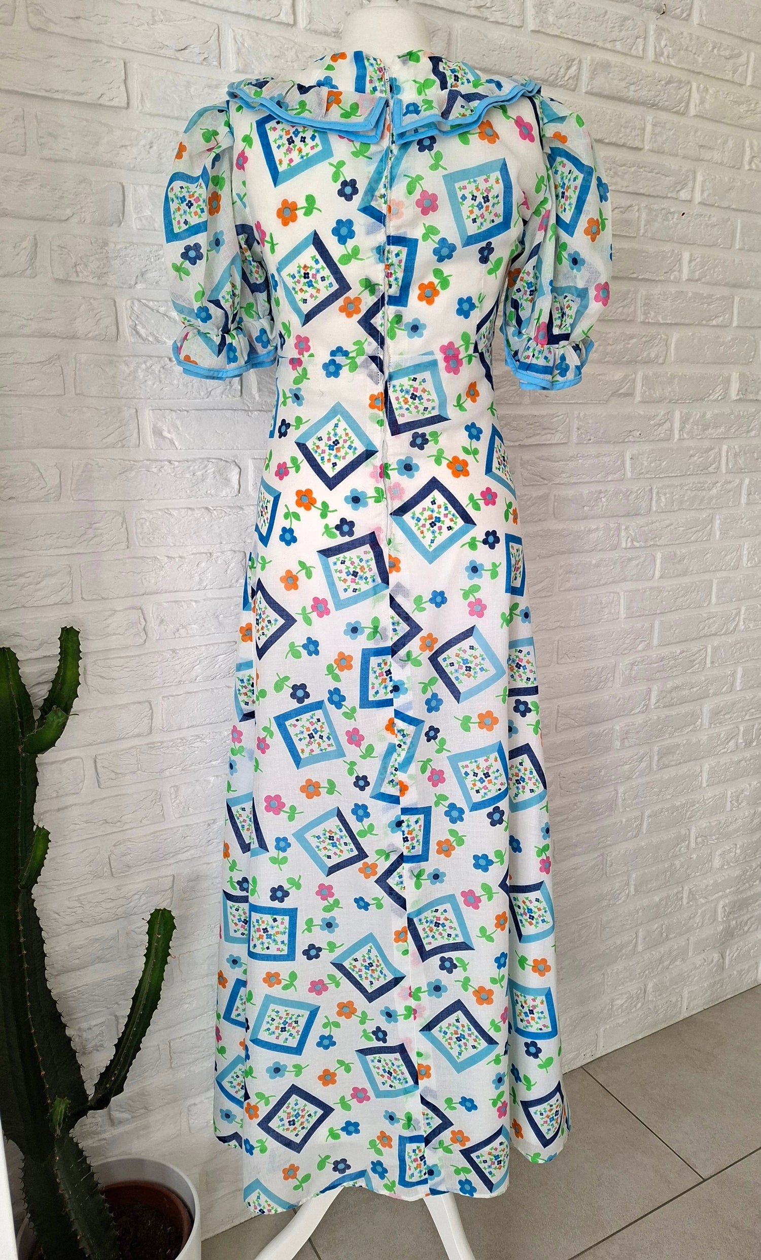 Robe à fleurs 70's