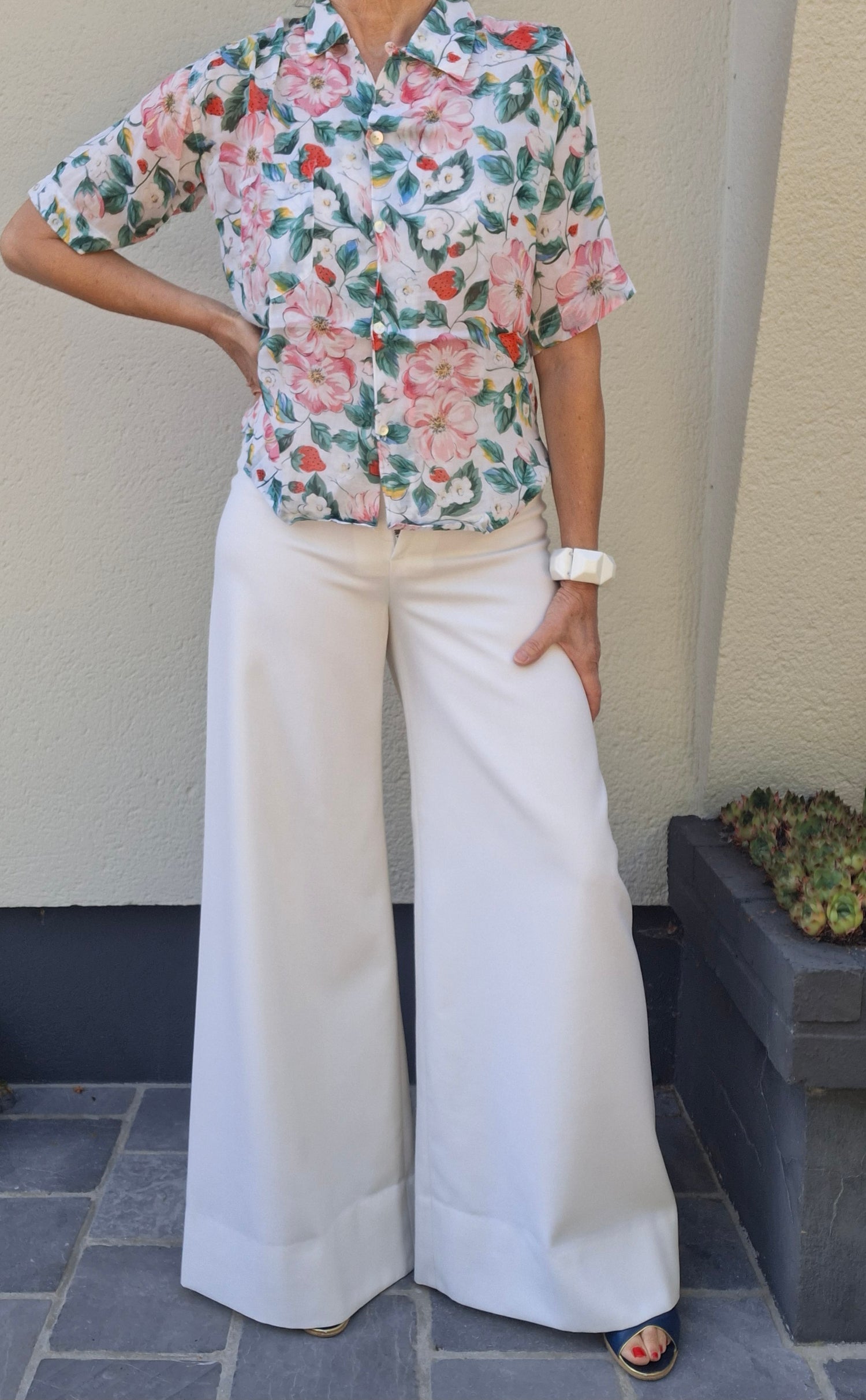 Pantalon flare 70's
