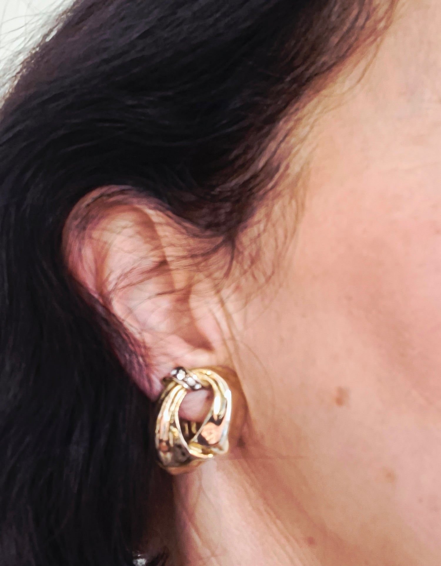 Boucles d'Oreilles dorées