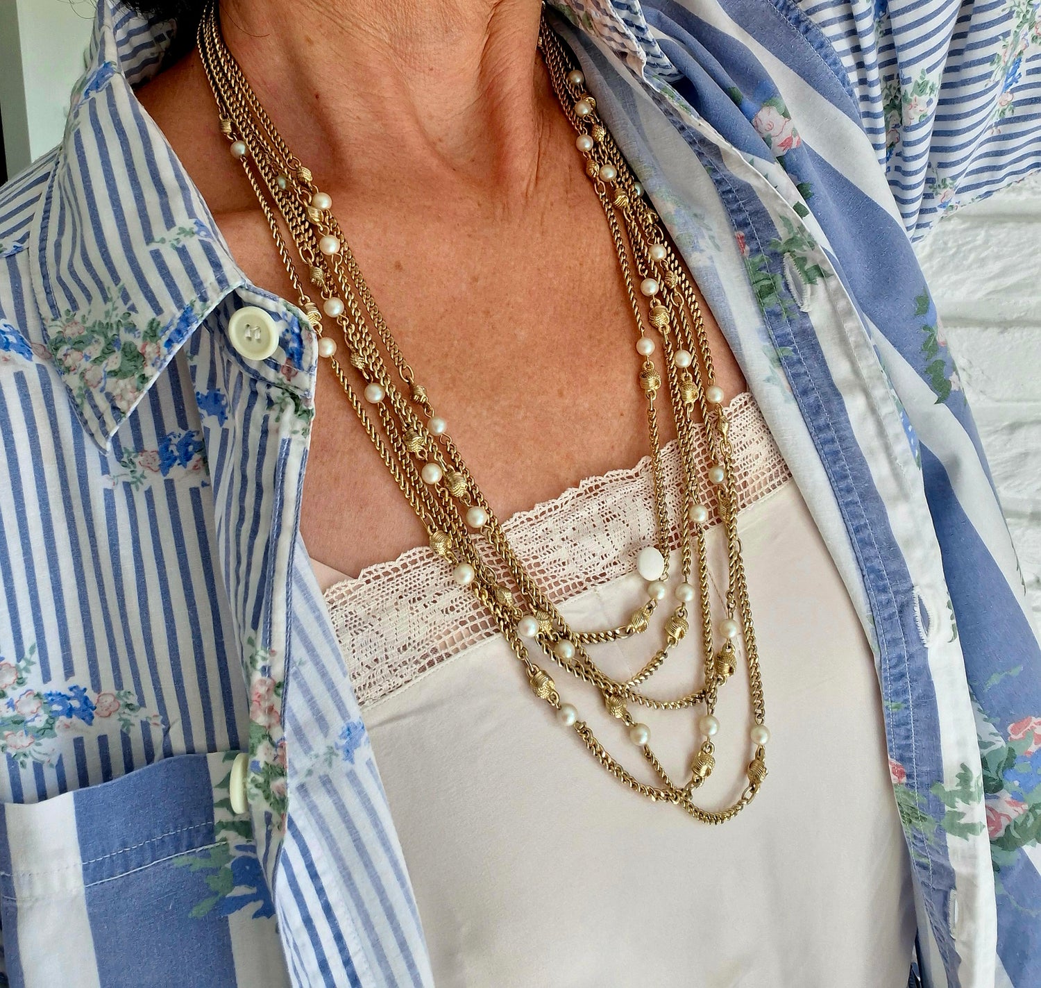 Collier Sautoir 80's