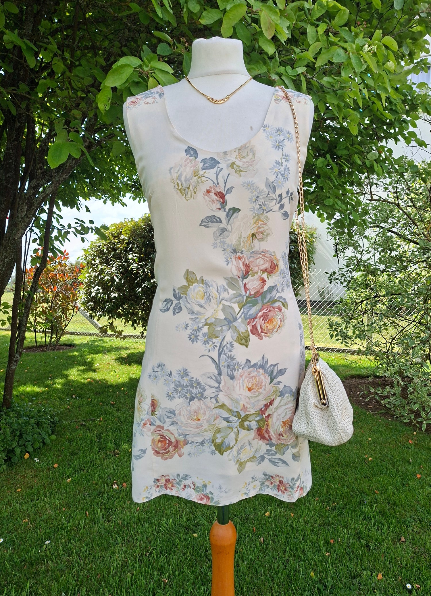 Robe mini à fleurs 90's