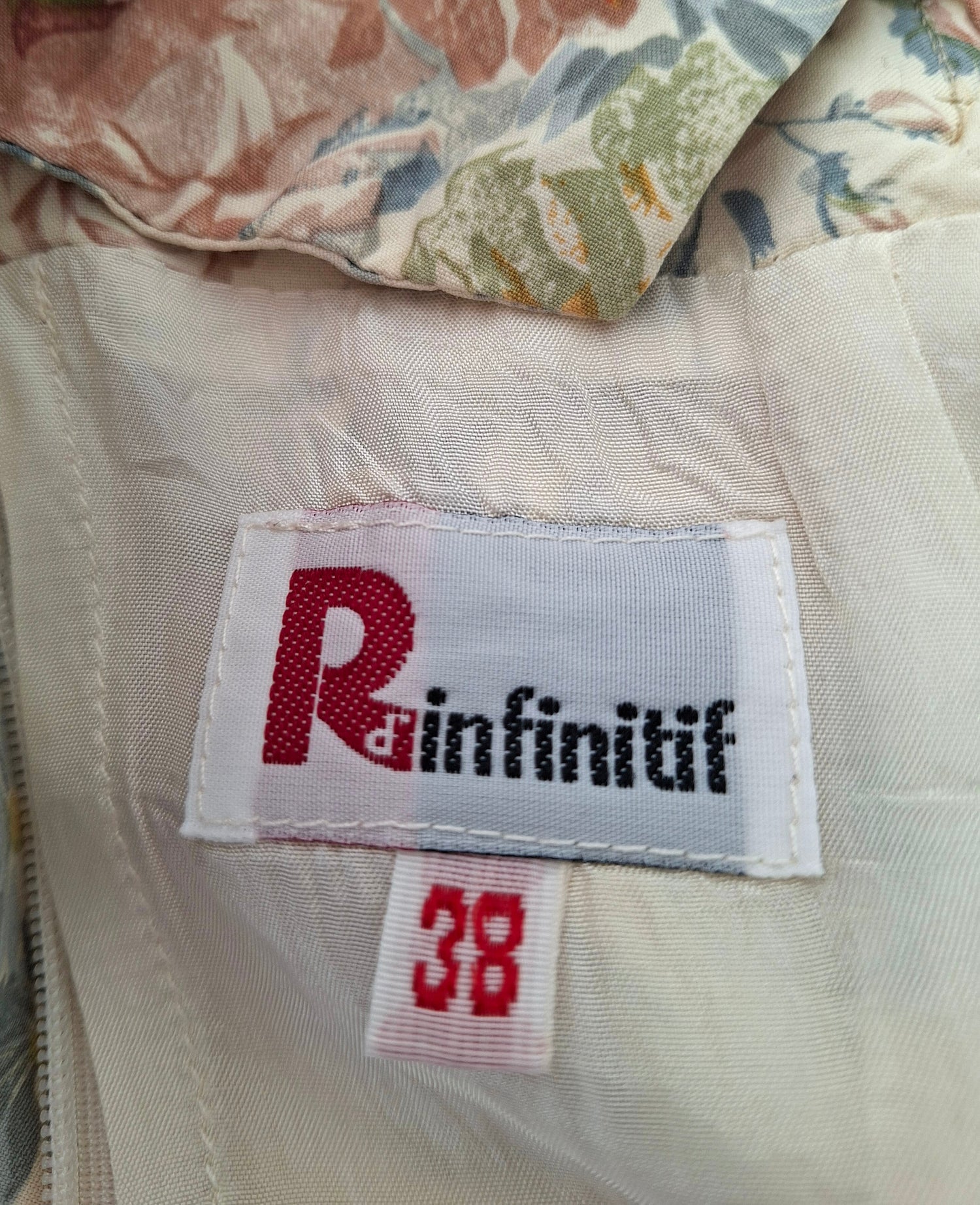 Robe mini à fleurs 90's