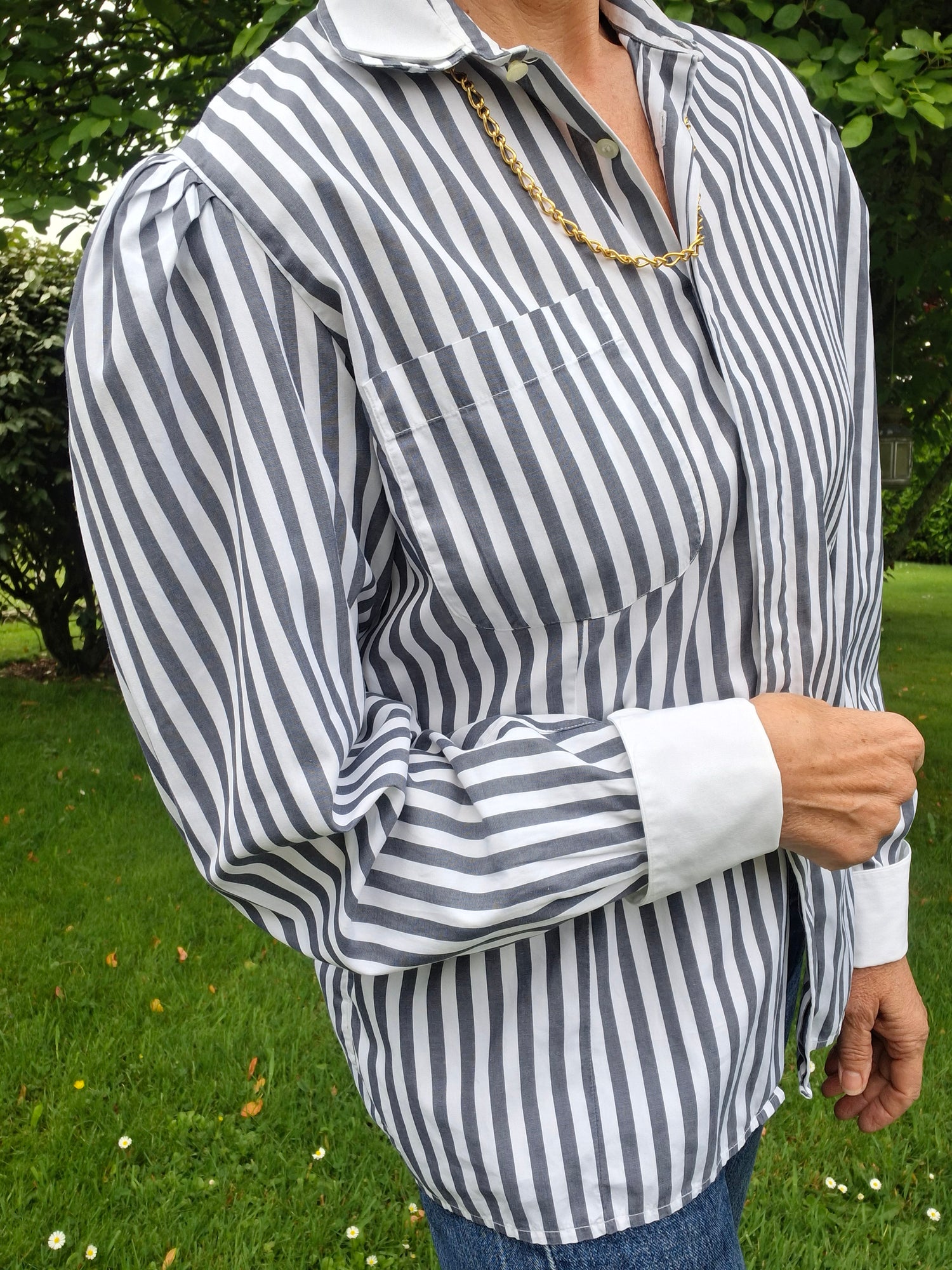 Top à rayures 80's
