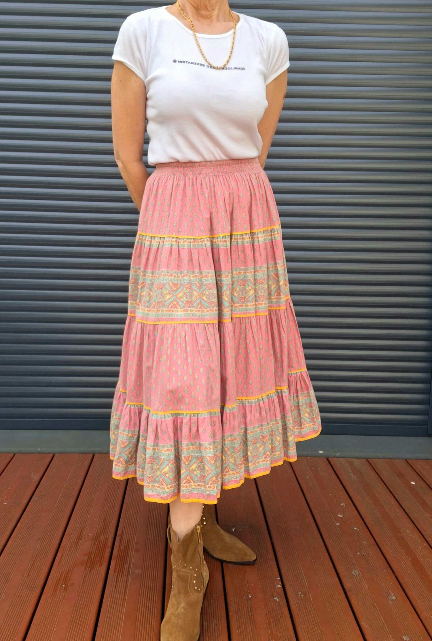 Jupe longue provençale