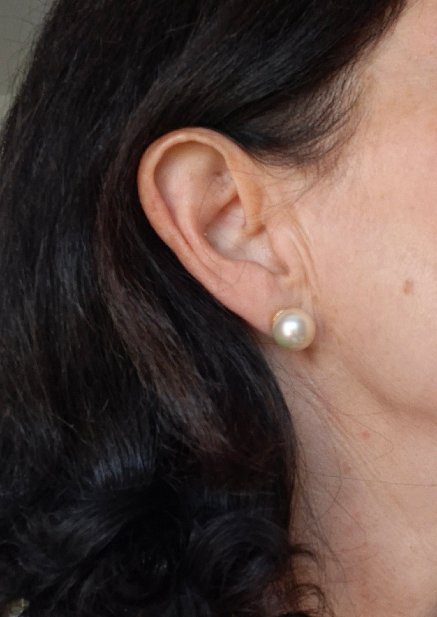 Boucles d'oreilles perles