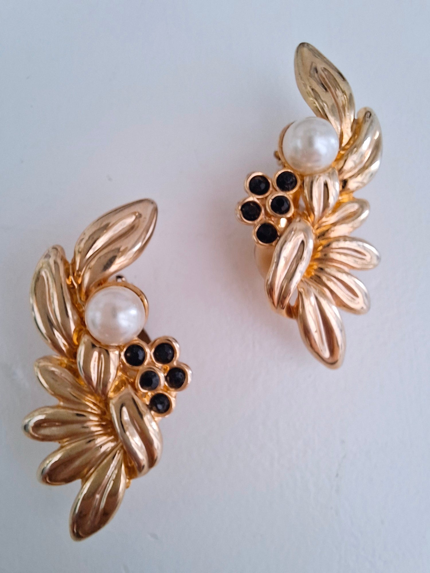 Boucles d'oreilles feuilles