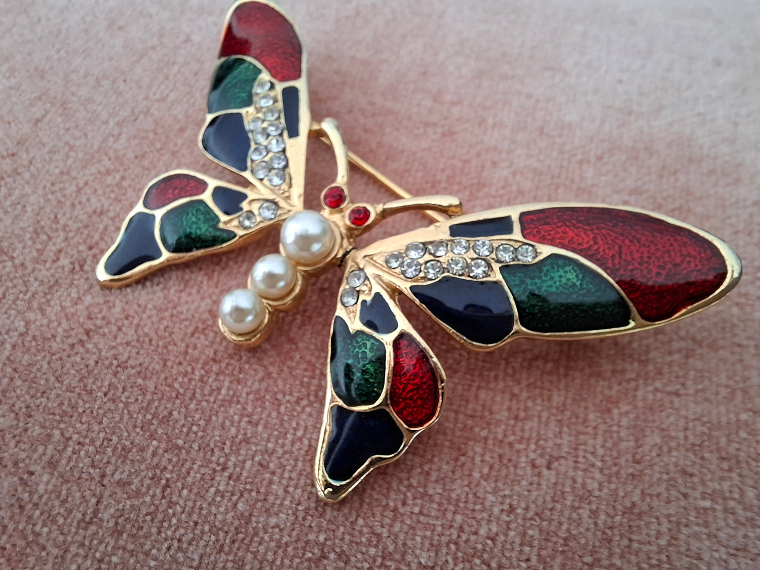 Broche Papillon  90's