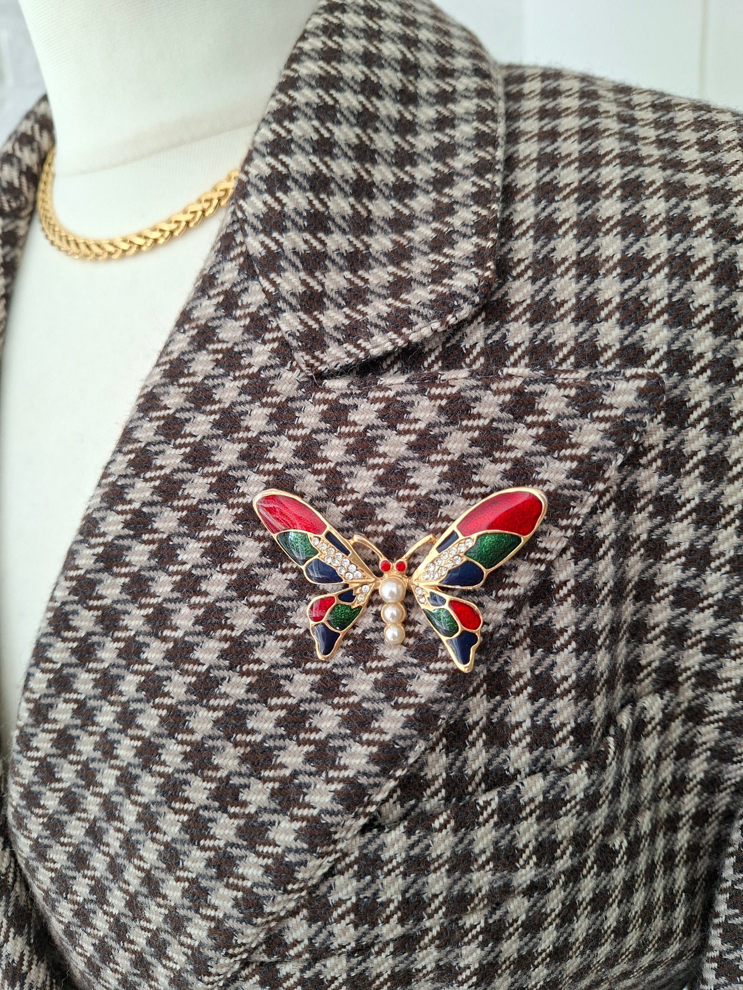 Broche Papillon  90's
