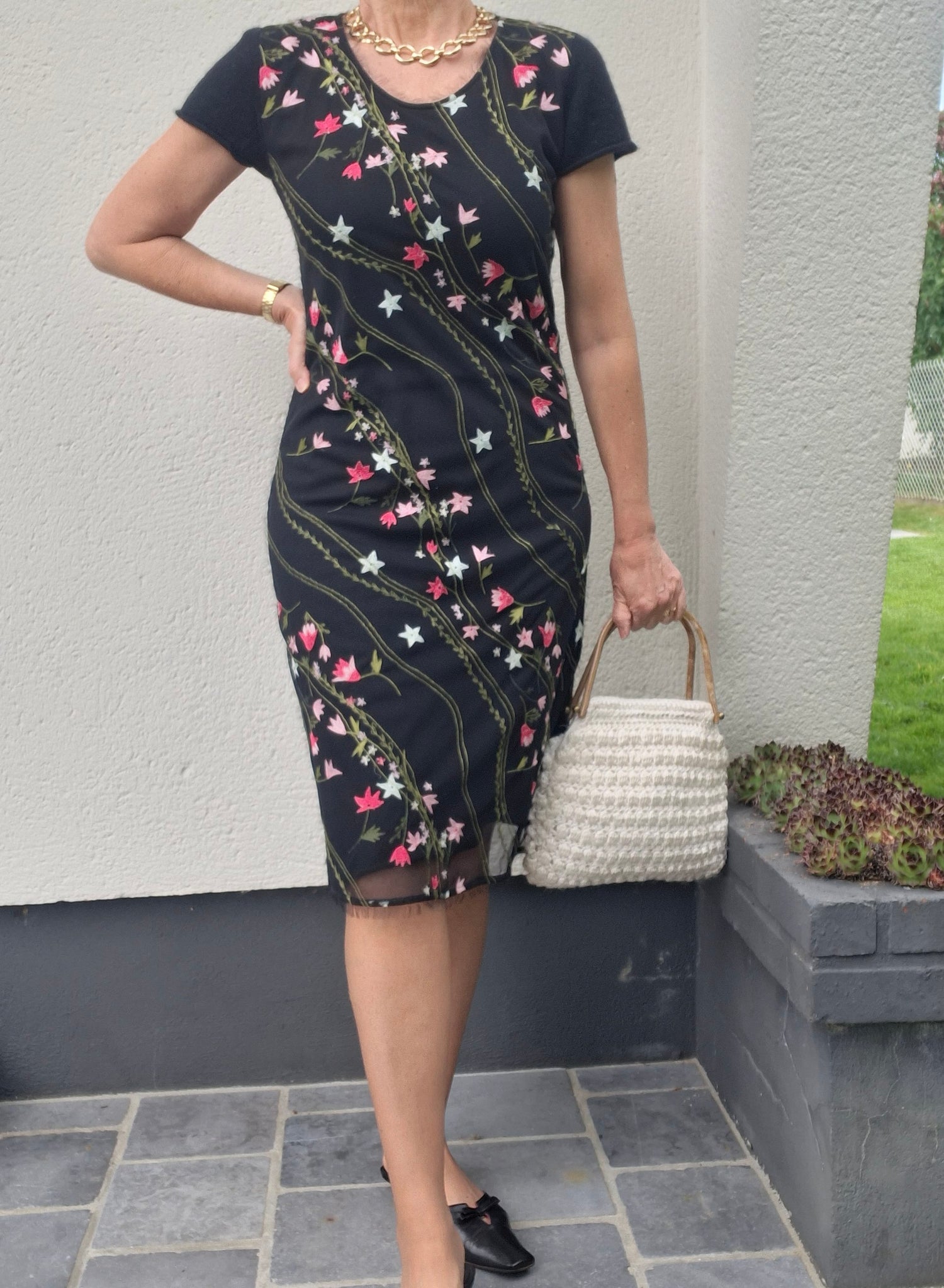 Robe Moschino à fleurs
