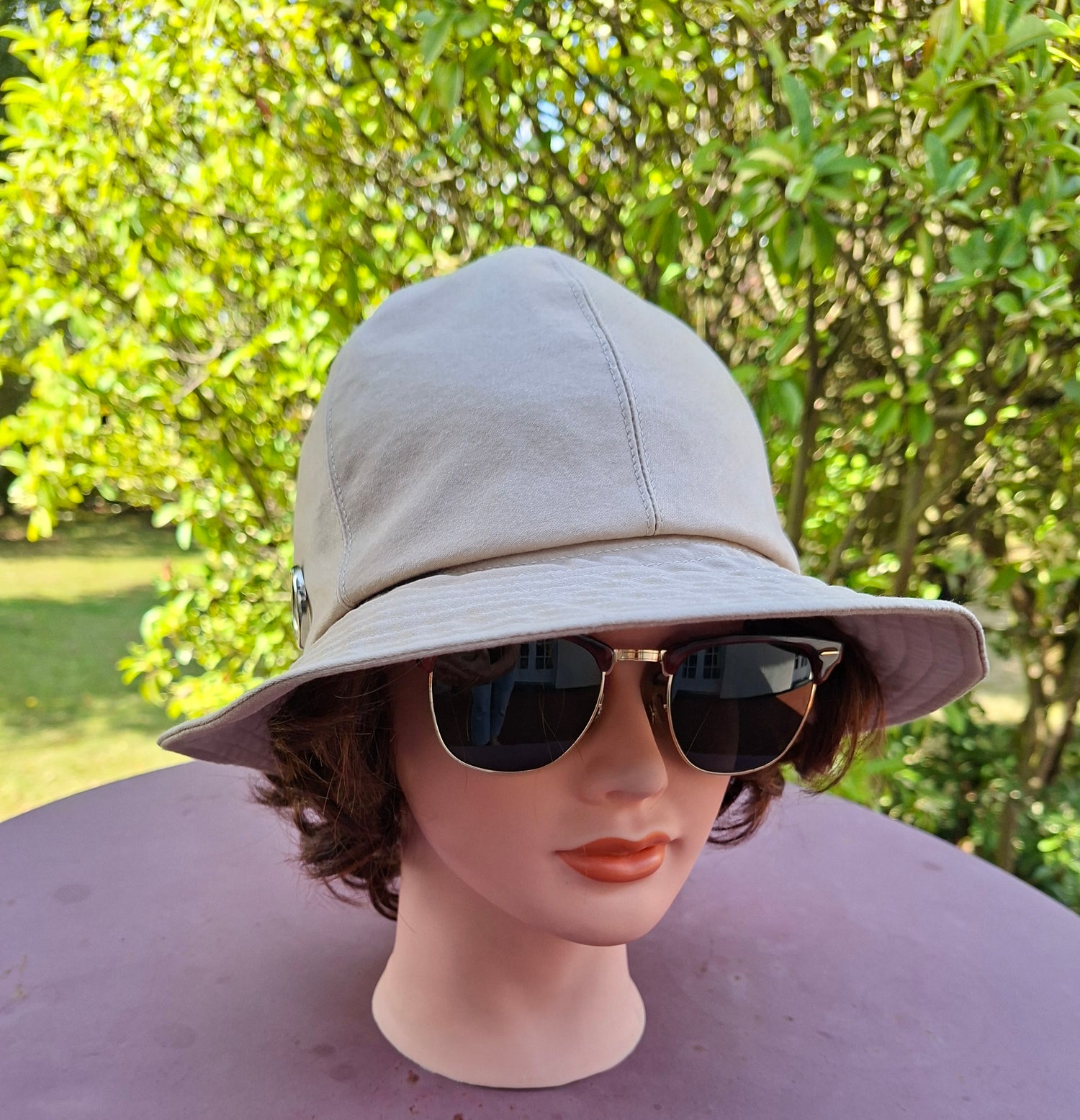 Bob en toile nino beige